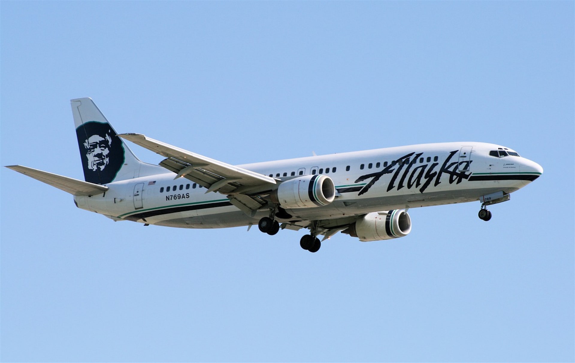 Letadlo společnosti Alaska Airlines