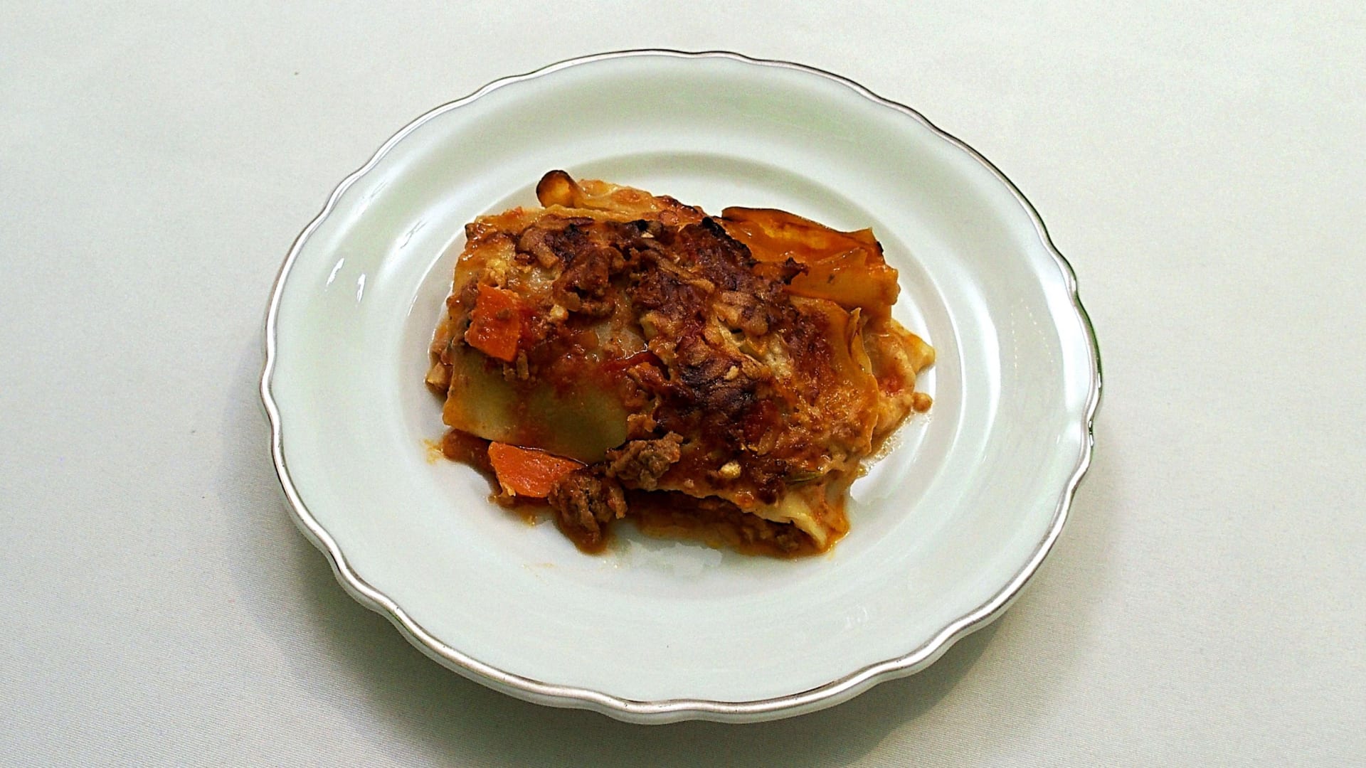 Lasagne s boloňskou omáčkou