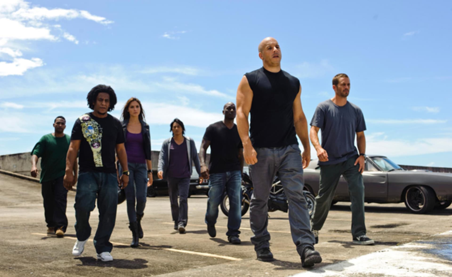 Rychle a zběsile 7 - Vin Diesel a jeho banda