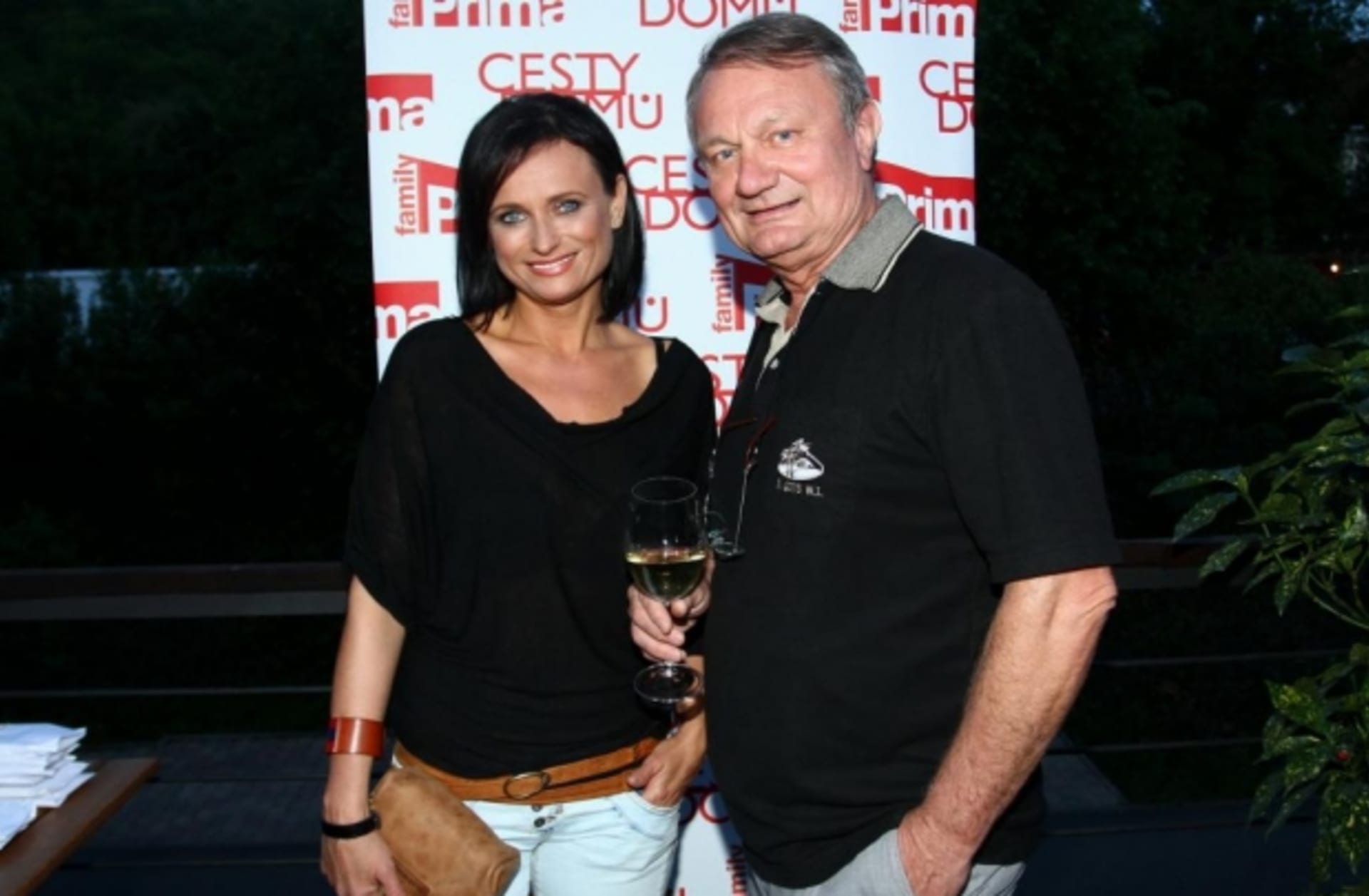 Jiří Adamec se svou ženou Janou