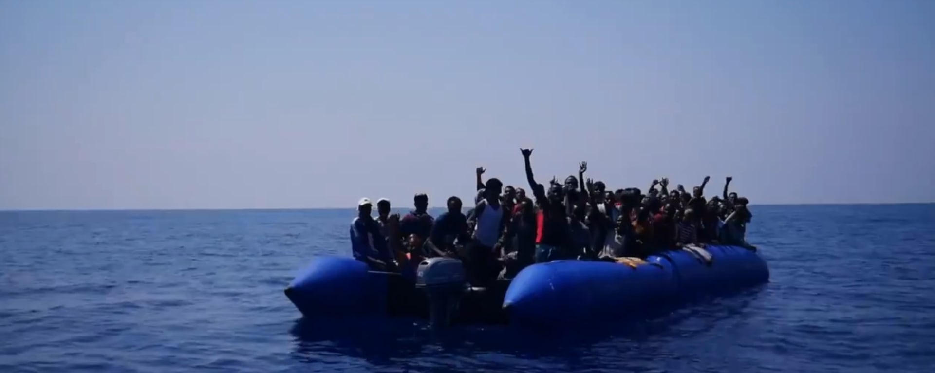 Ilustrační foto: migranti ve Středozemním moři