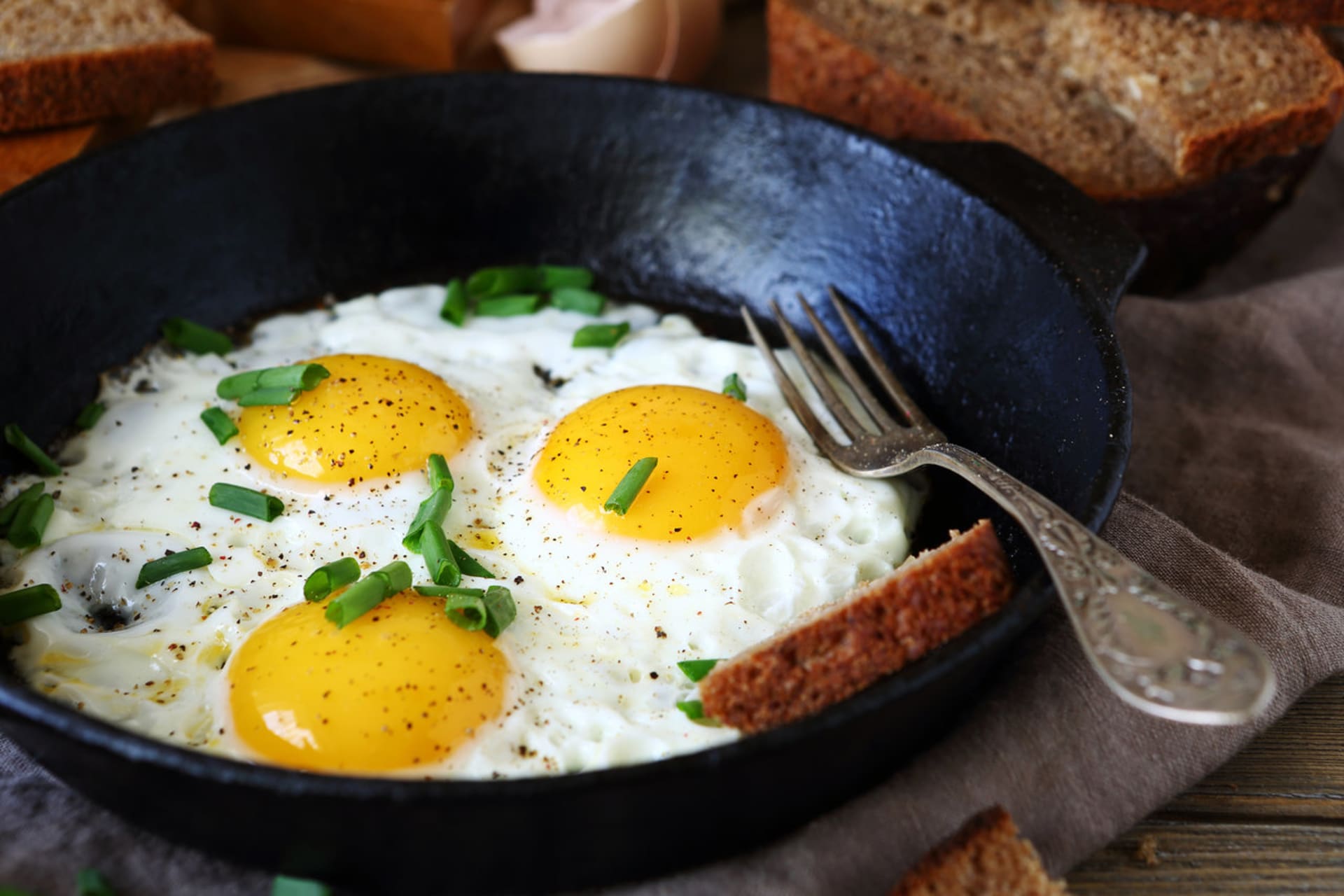 Vajíčka jsou ideální snídaní či večeří