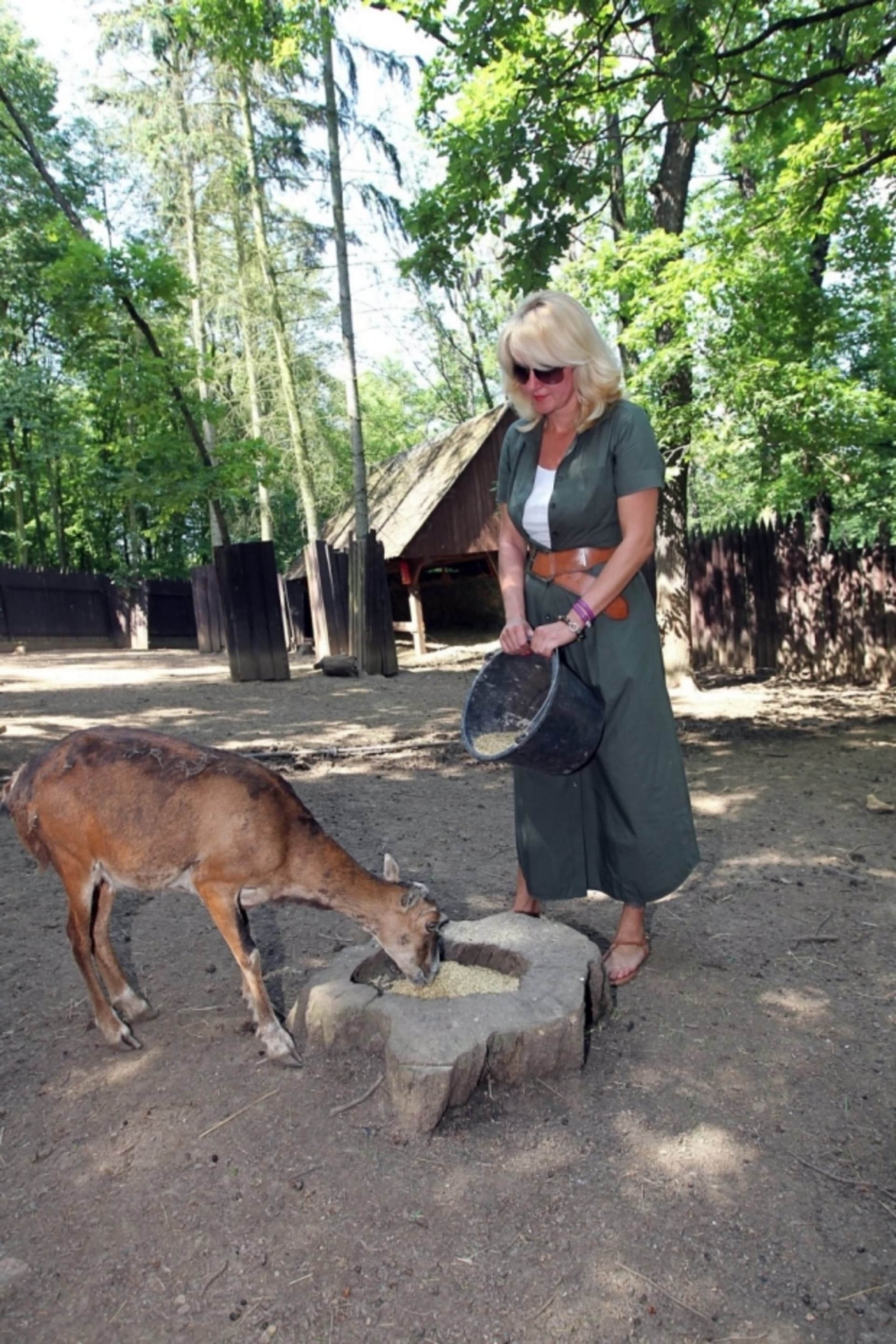 Patronkou projektu na pomoc lesním zvířatům „Minimax miluje zvířátka“ se stala i Vendula Svobodová