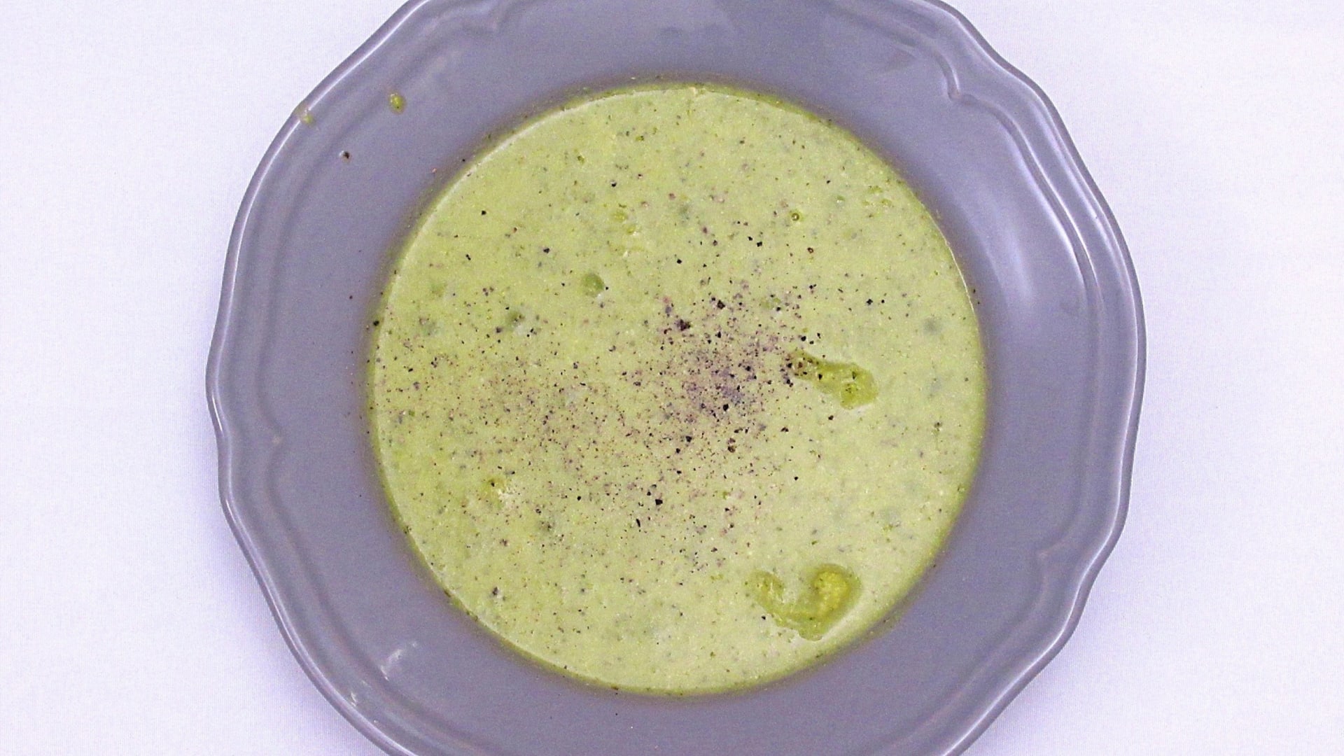 Hráškovo-brokolicový krém