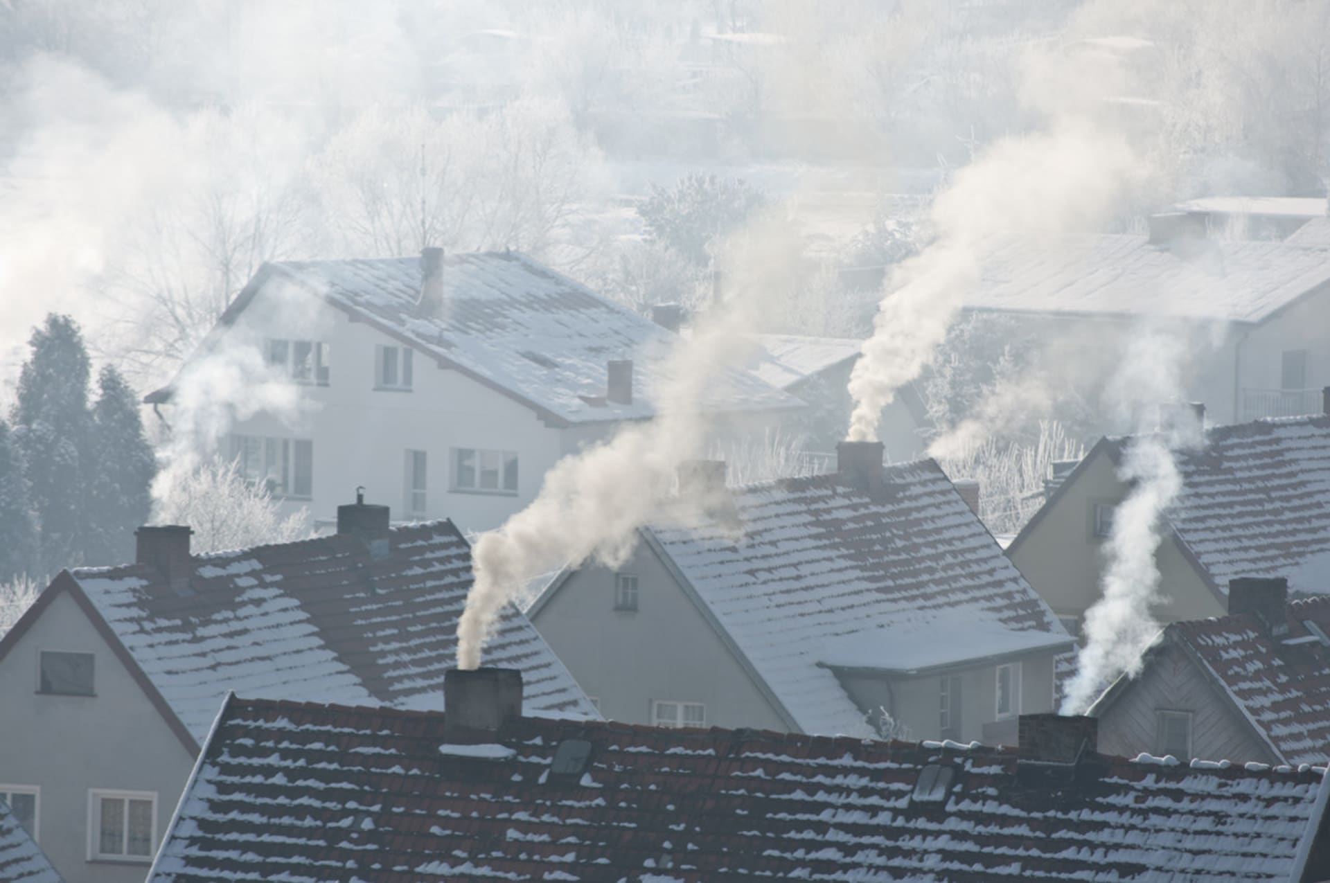 Leckde na venkově je čistota ovzduší v zimě stejná nebo i horší než v průmyslových oblastech...