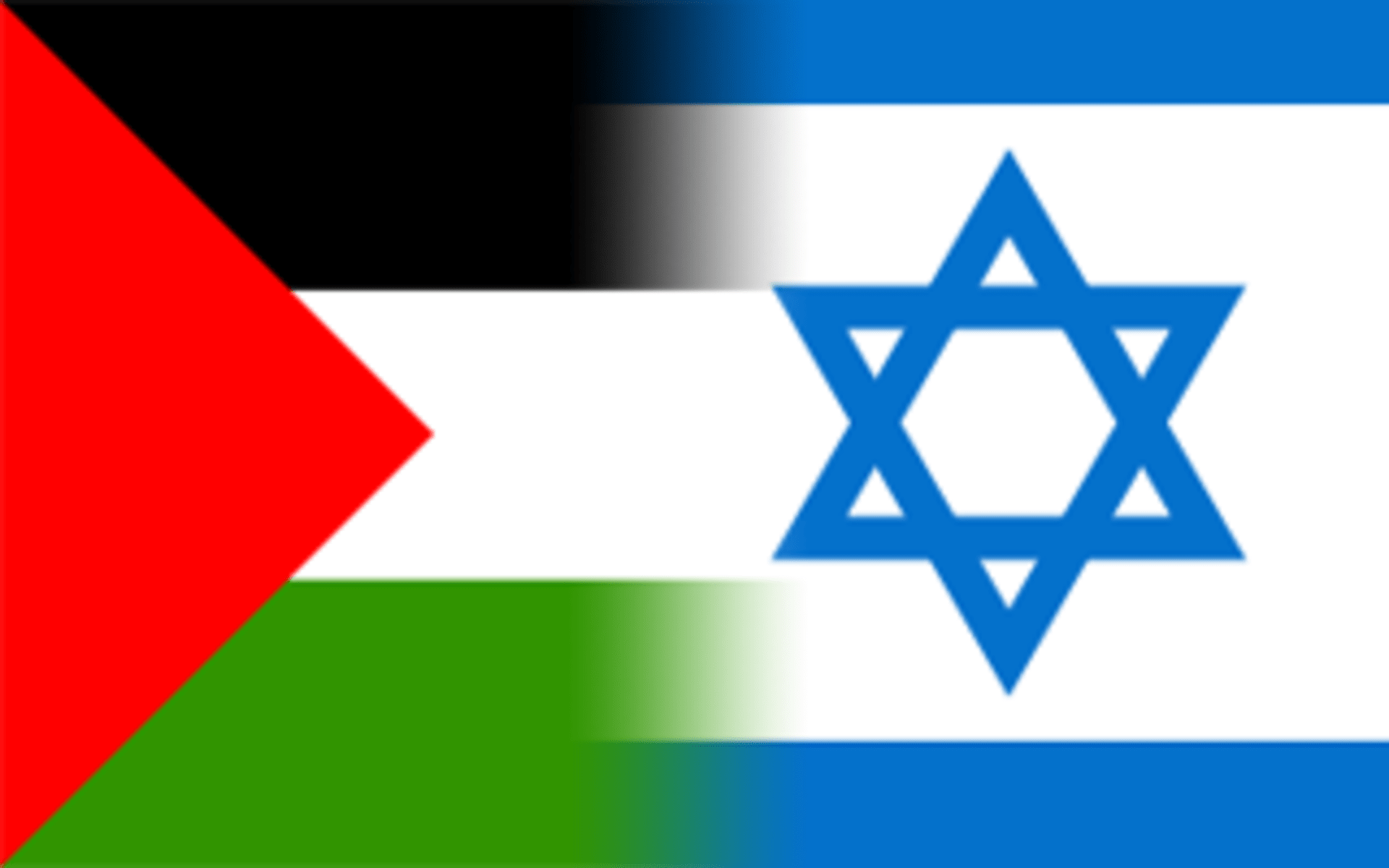 Izraelská a palestinská vlajka