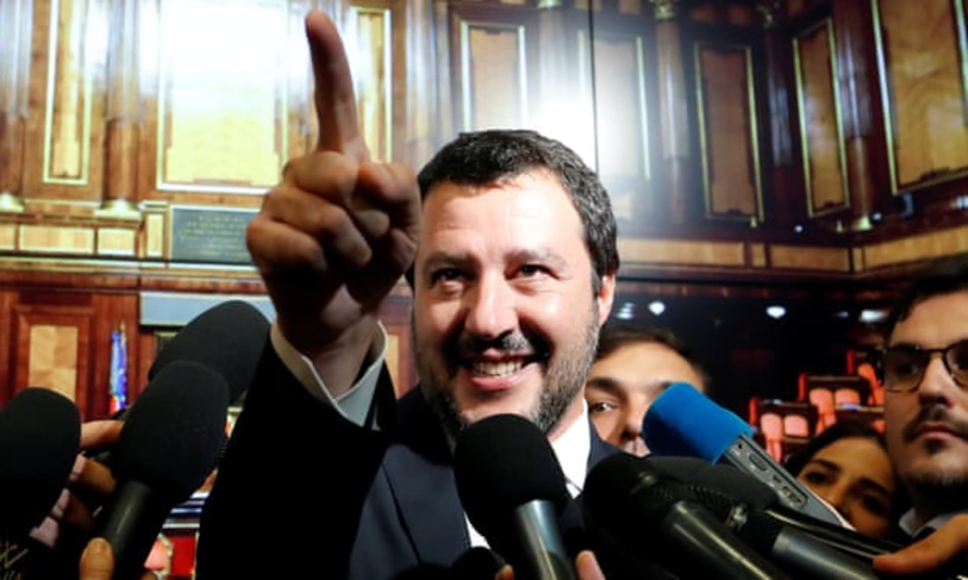 Matteo Salvini, ministr vnitra Itálie