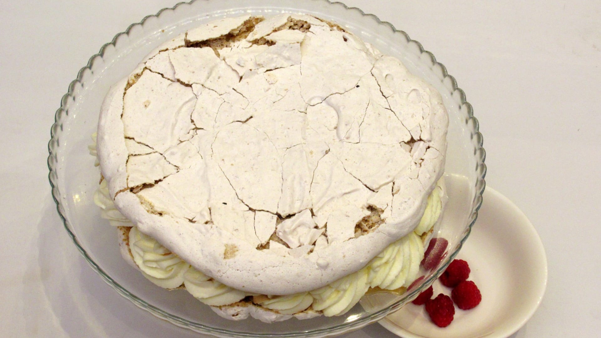 Malinový dort s mascarpone
