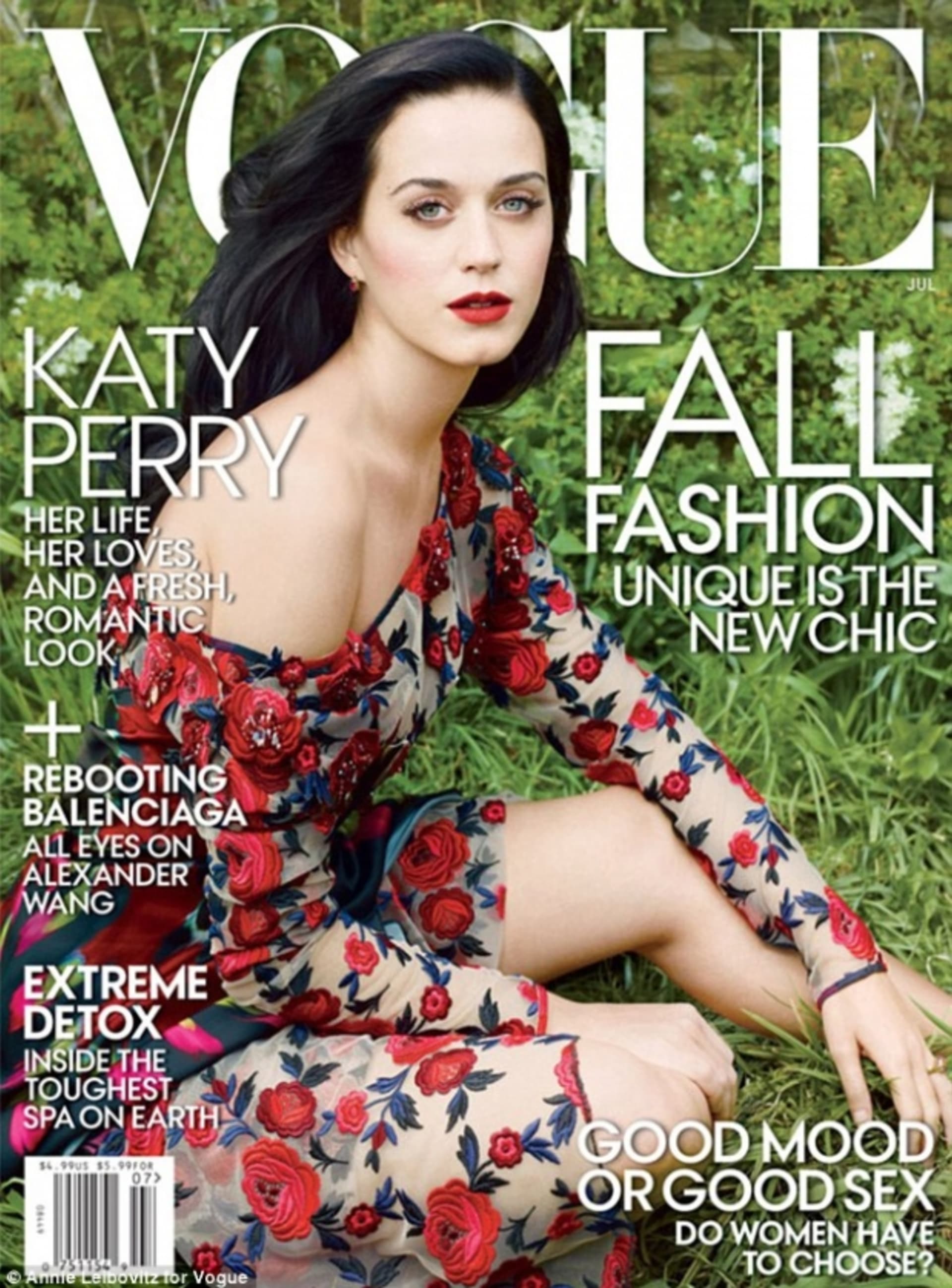 Objevit se na titulce Vogue je snem každé hvězdy, Katy se to už povedlo