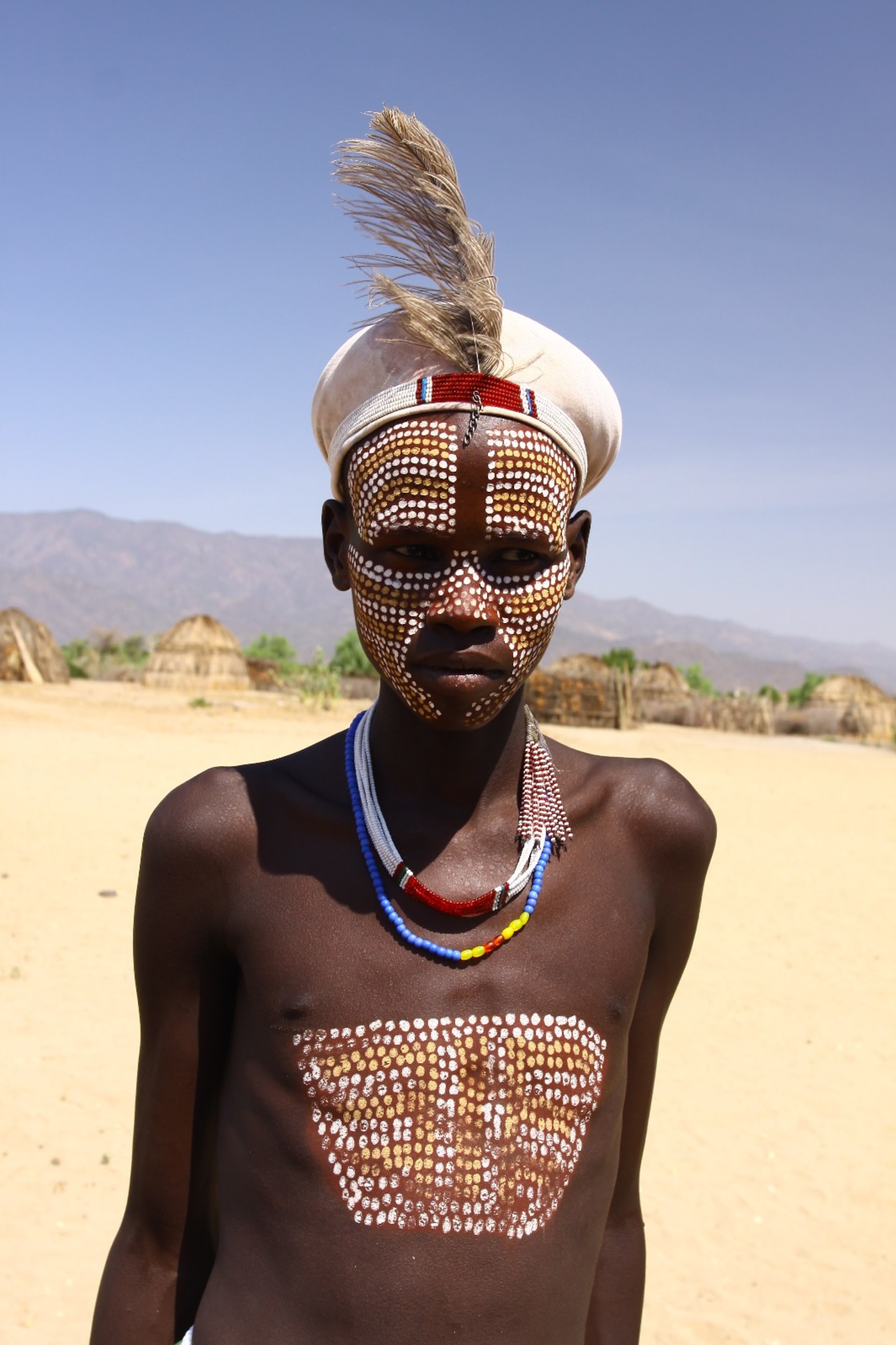 Chlapec etiopského kmene
