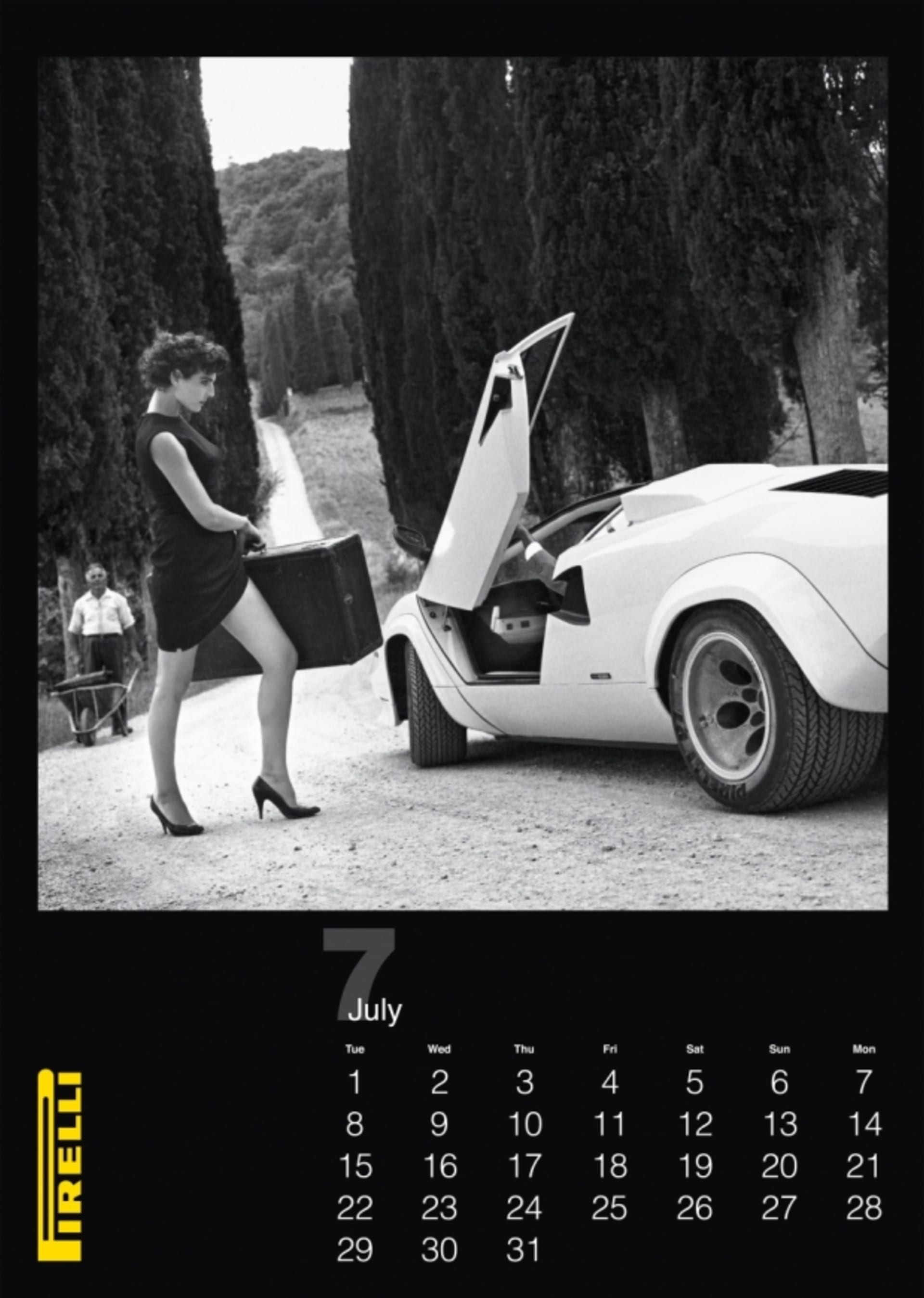 Kalendář Pirelli pro rok 2014.  - Obrázek 3