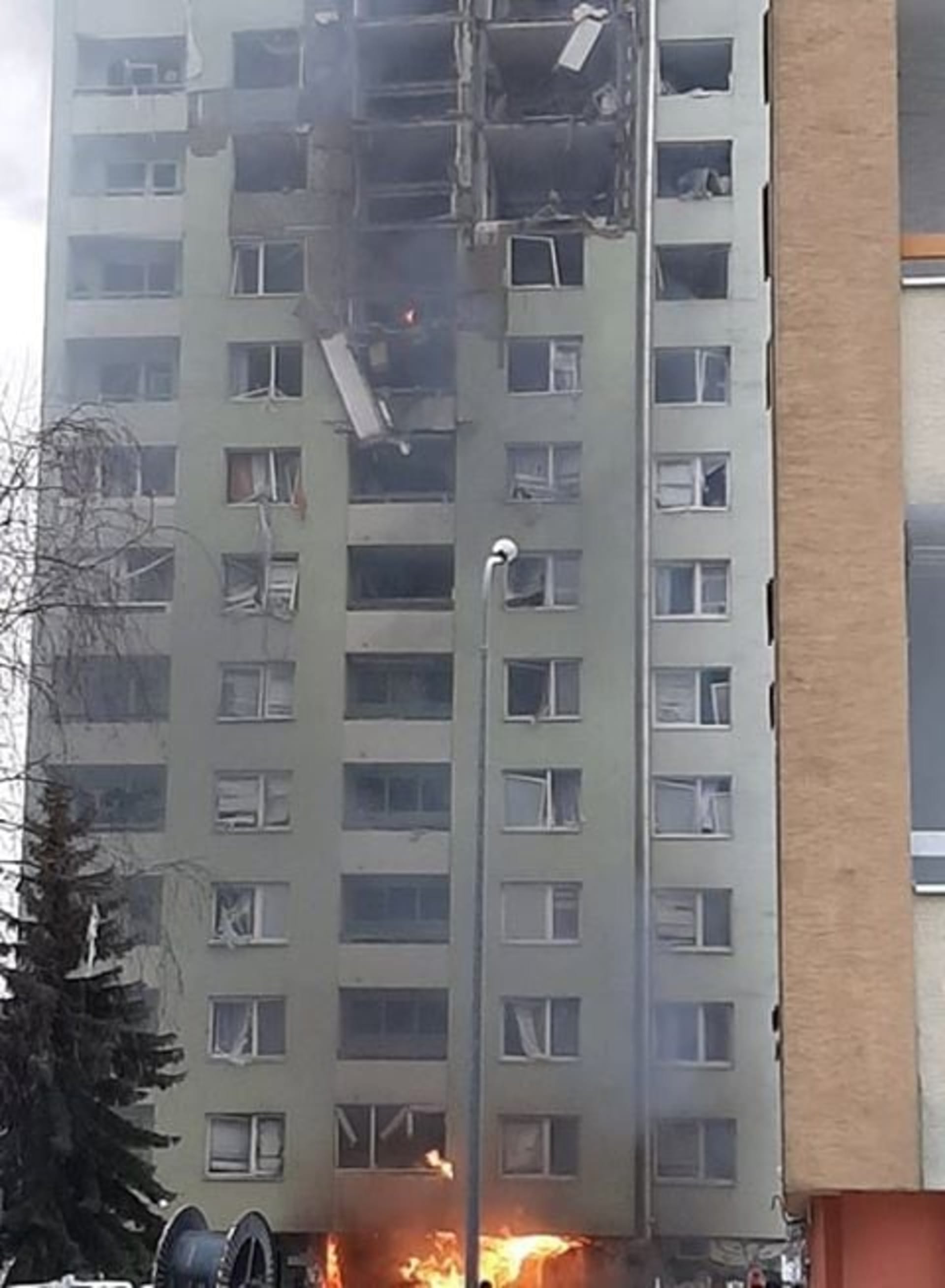 Výbuch plynu na Slovensku