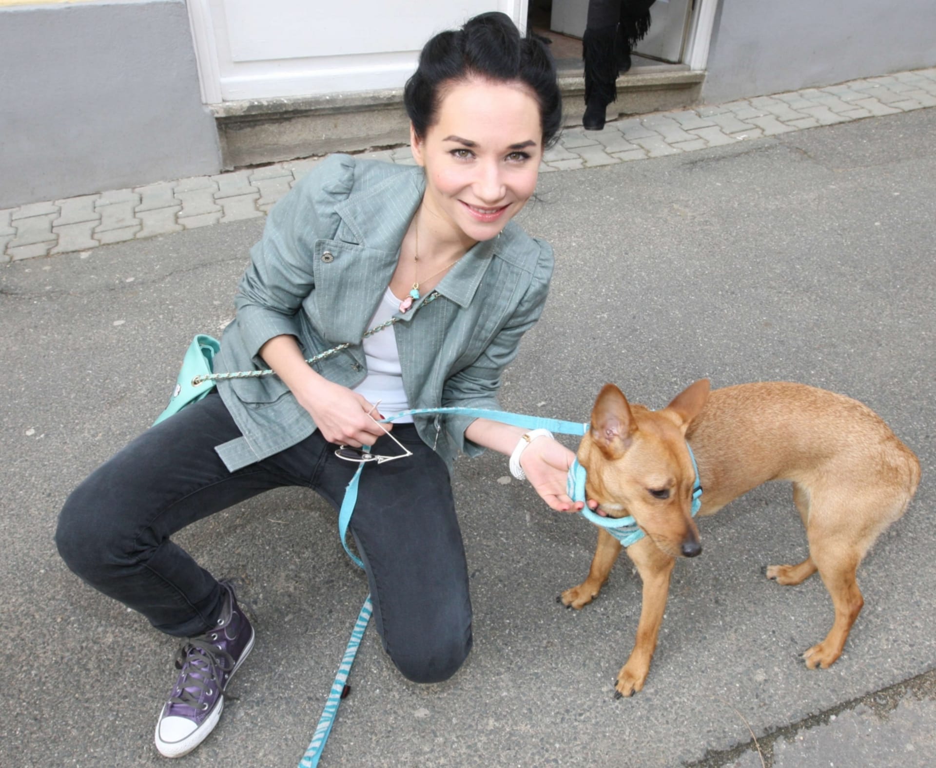 Sandra Nováková je milovnice psů.