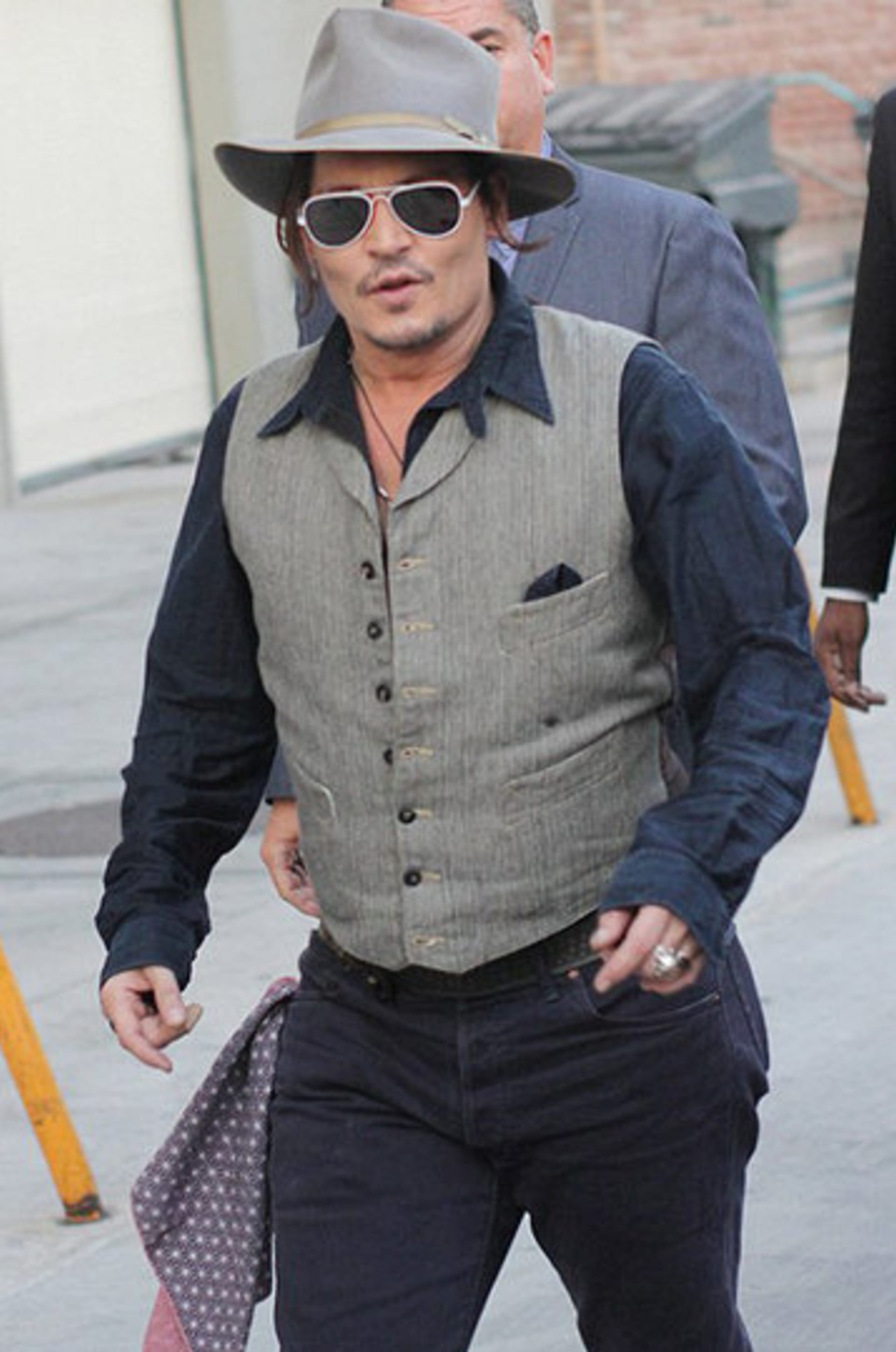 Johnny Depp dva roky zpět.