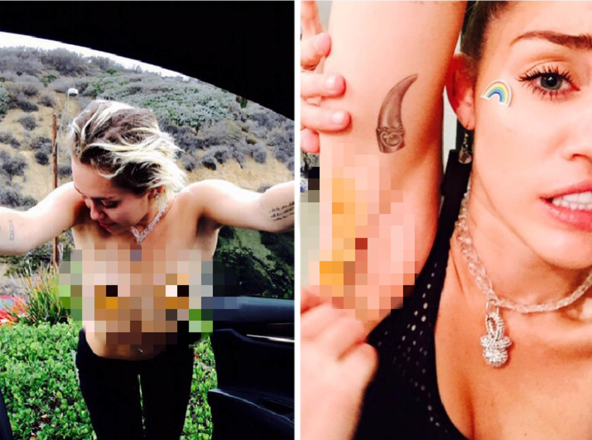 Miley svoje tělo ukazuje pořád, za jakýchkoli okolností.