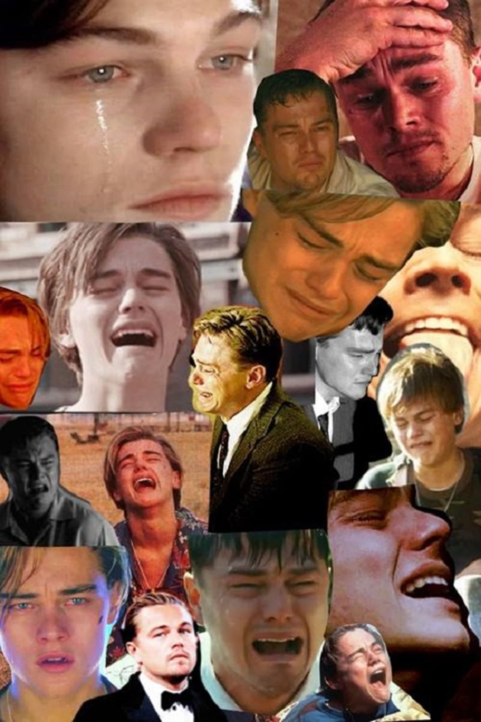 Leonardo DiCaprio v slzách