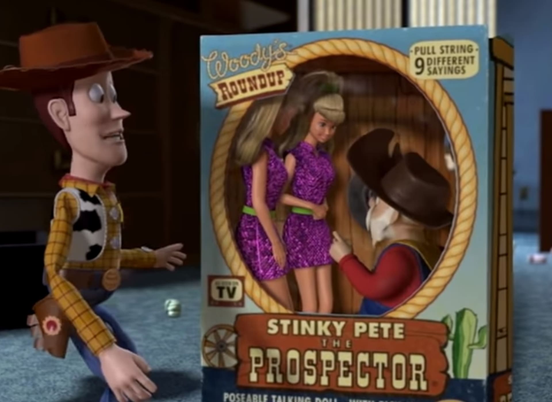 Toy Story 2: Stinky Pete a Barbíny