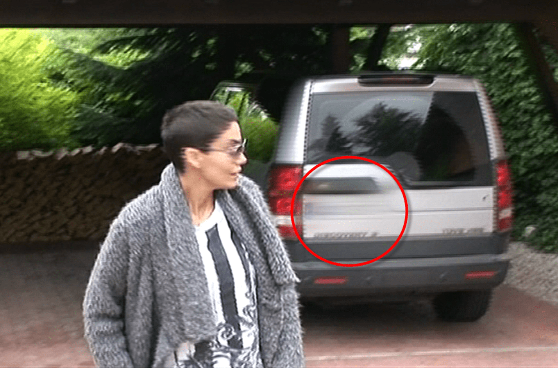 Video VIP zprávy: Vlaďka Erbová nacouvala do jednoho z exekutorů, kteří jim přišli zabavit auto
