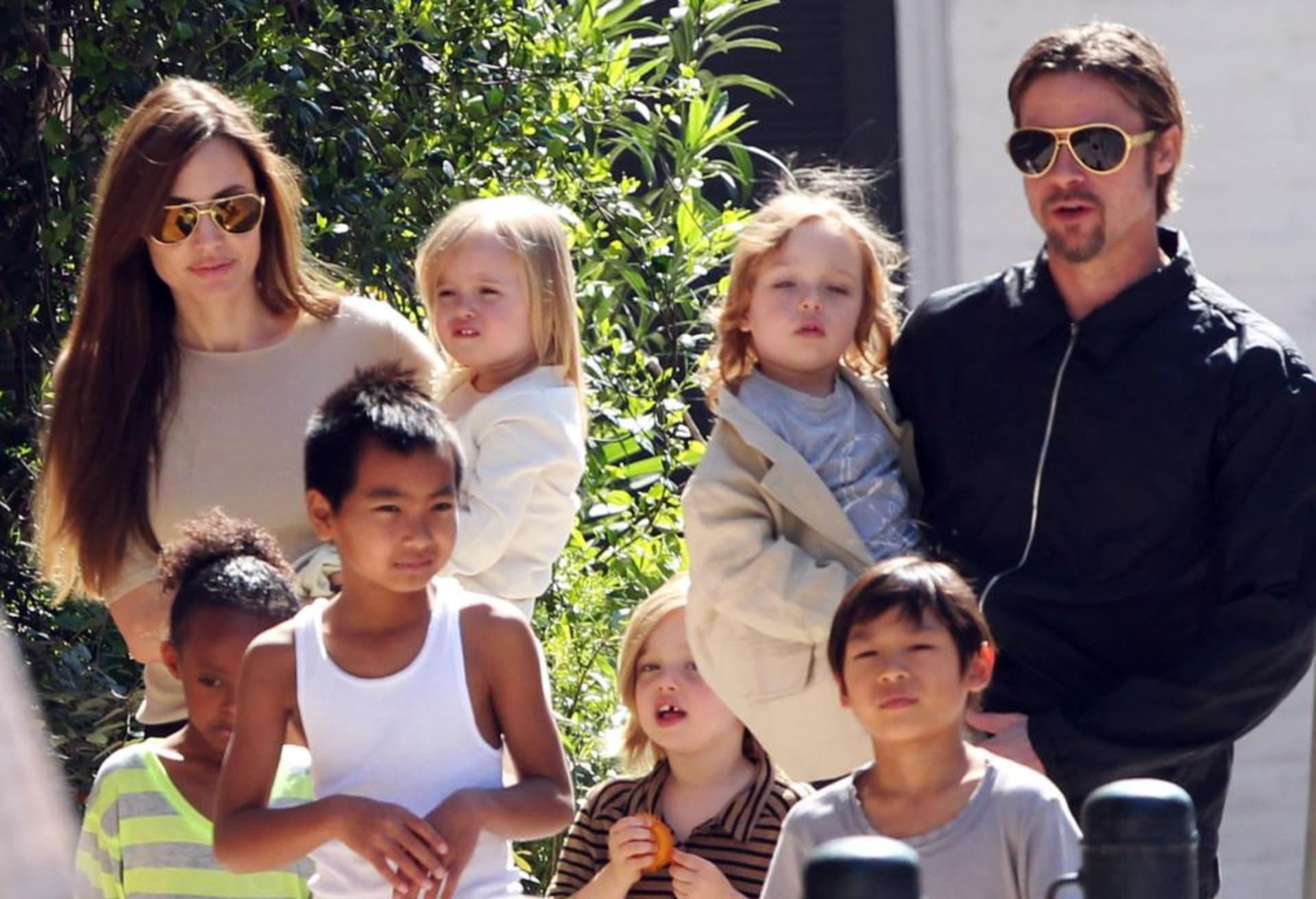 Angelina Jolie a její rodina