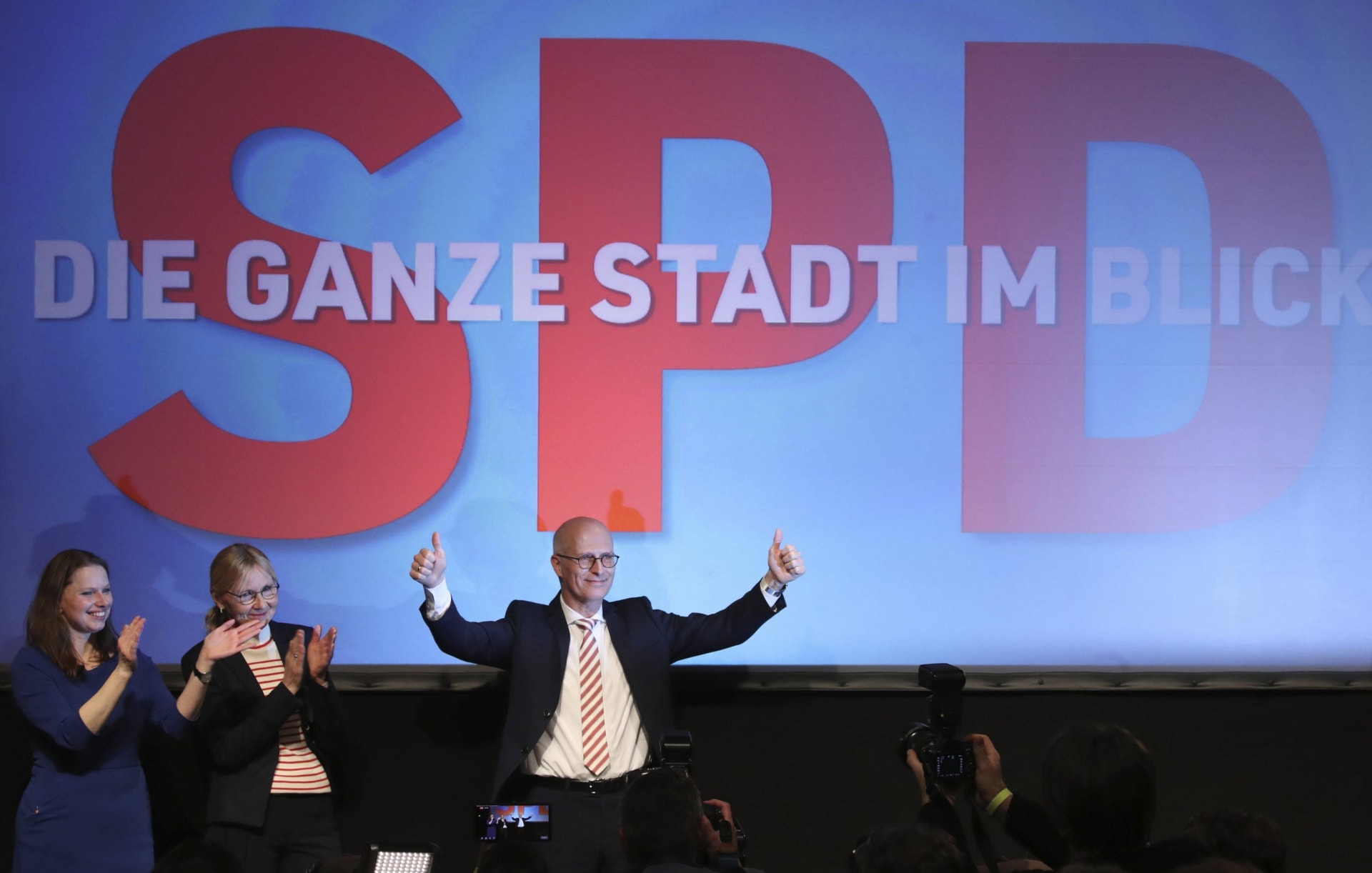 Vítězství SPD v Hamburku