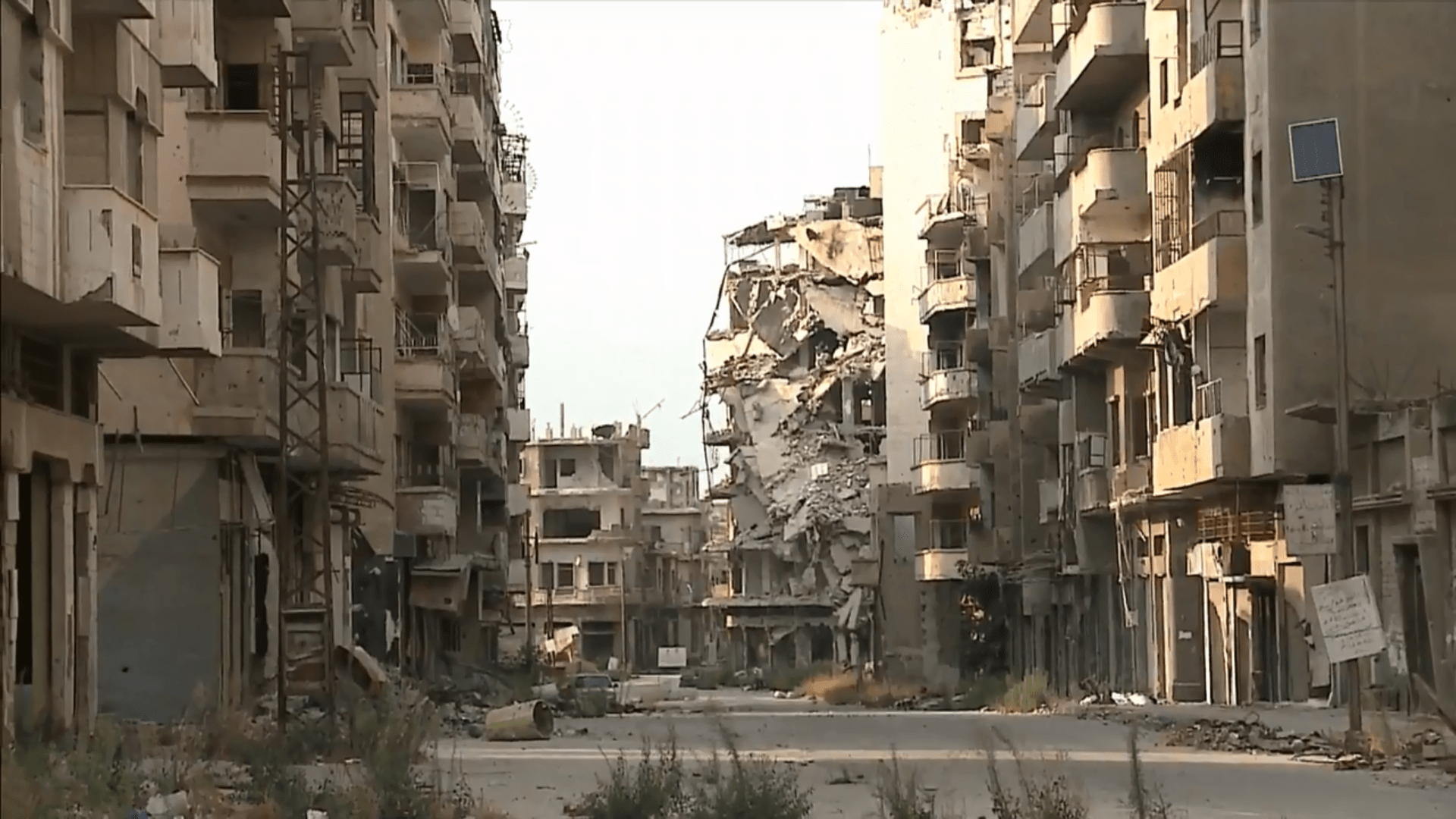 Zničená Sýrie