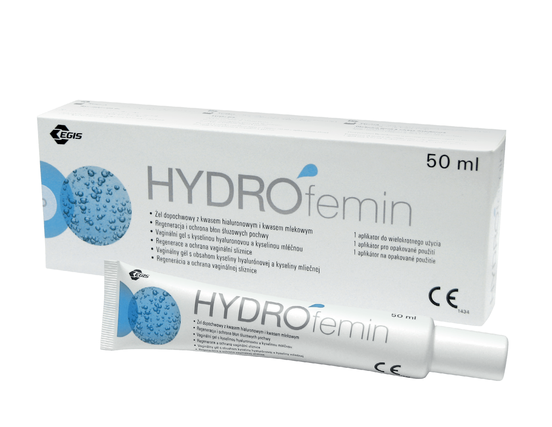 HYDROfemin je volně dostupný zdravotnický prostředek...