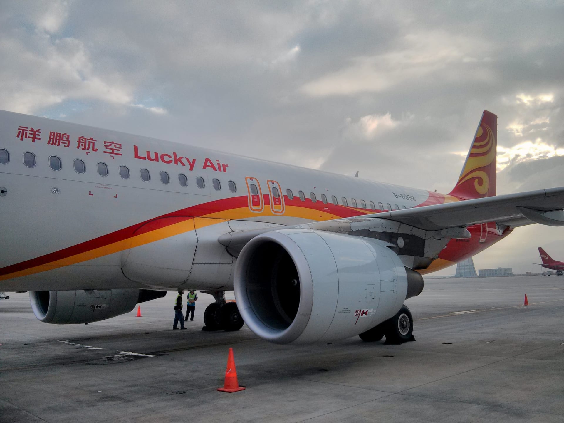 Letadlo společnosti Lucky Air