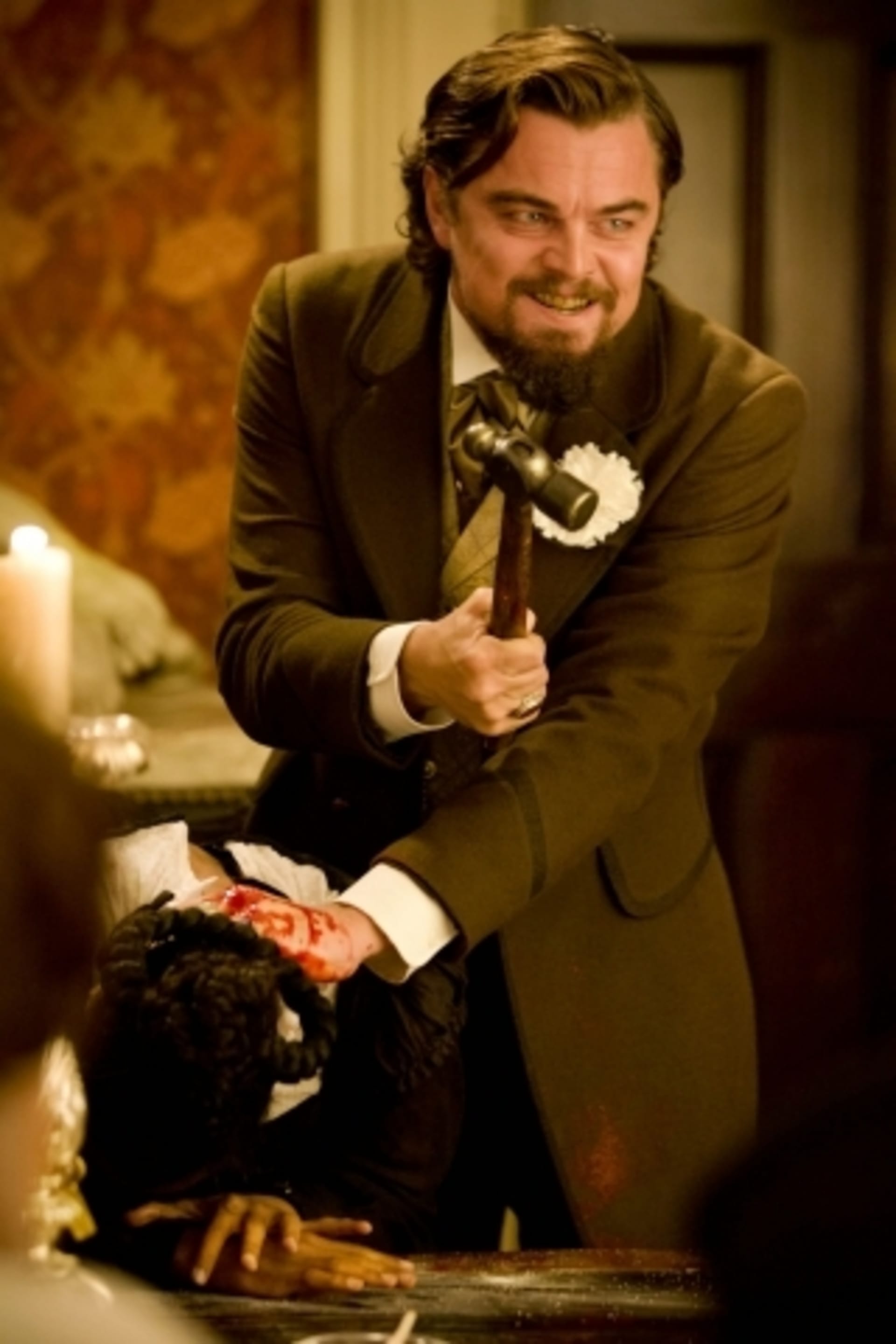 DiCaprio ve filmu Nespoutaný Django