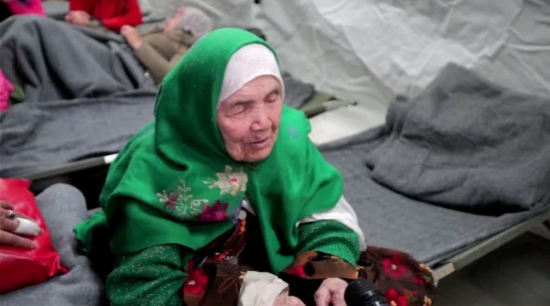 Bibihal Uzbekiová (106) je nejstarším uprchlíkem na světě