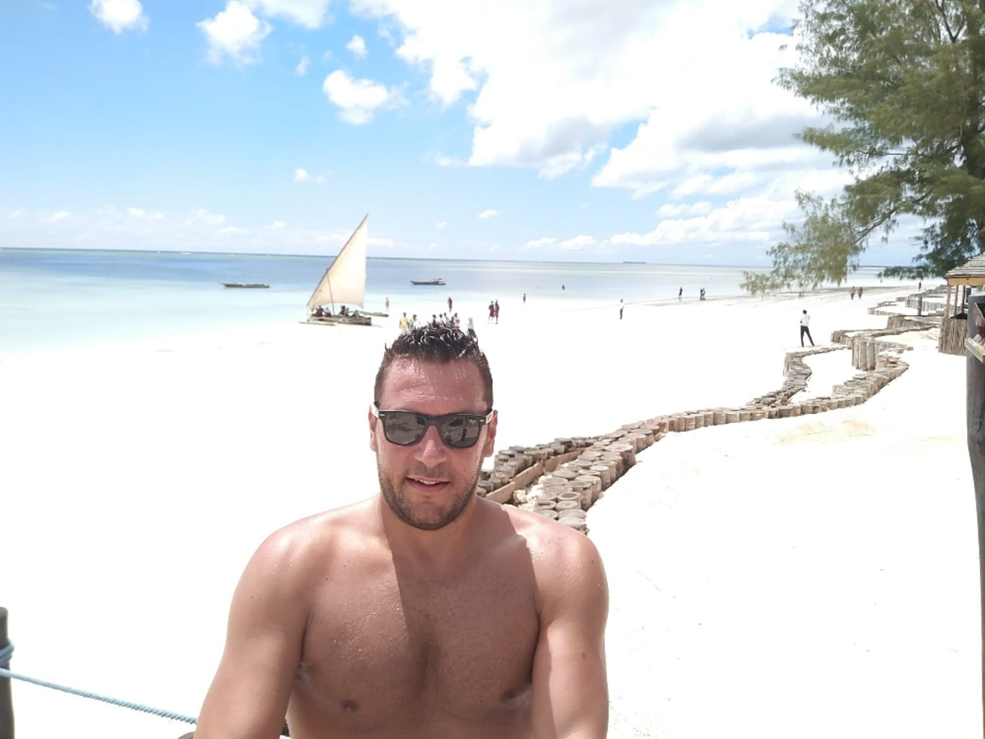 Michal Janotka na dovolené na Zanzibaru