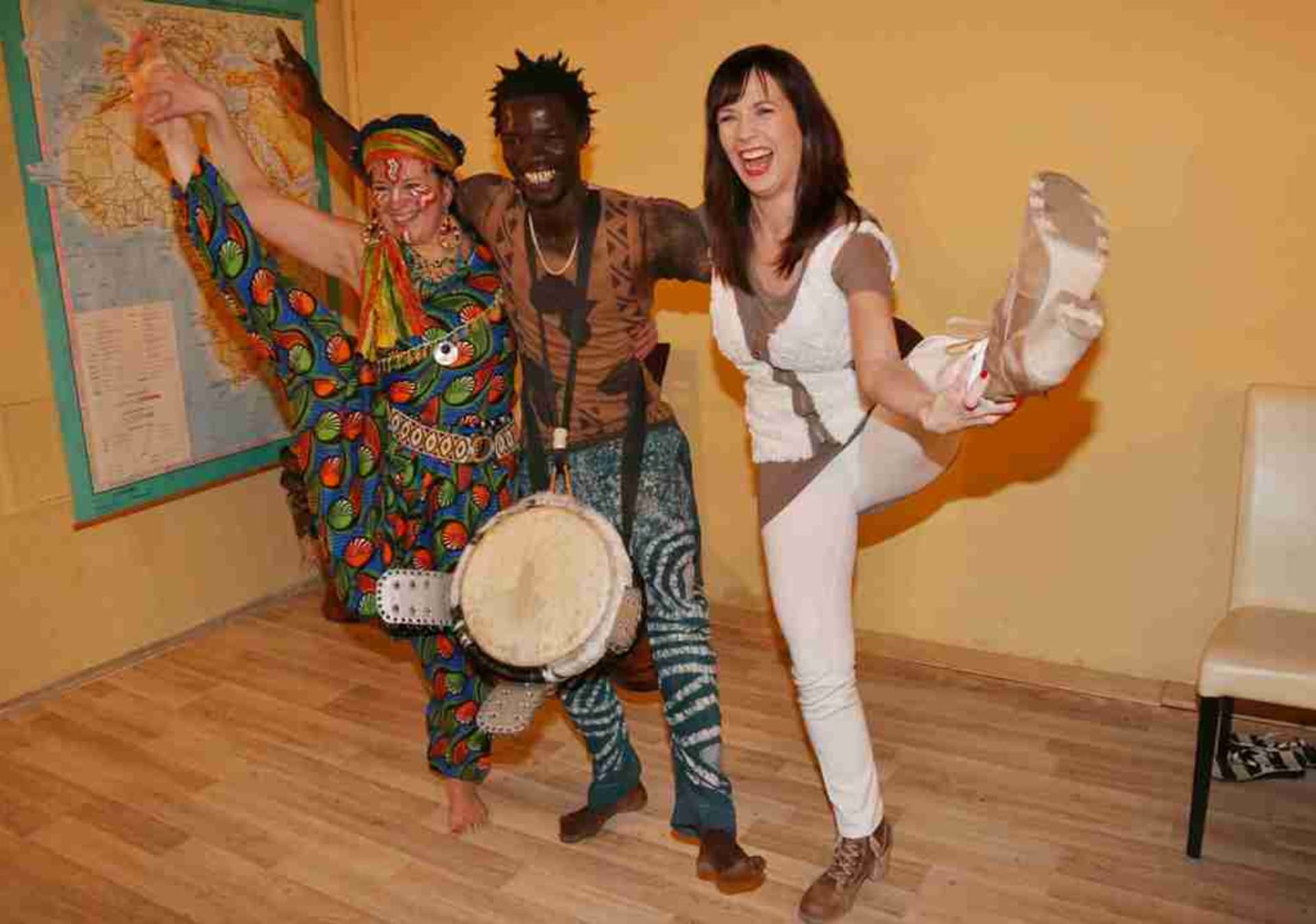 Tereza Kostková tančila africké tance