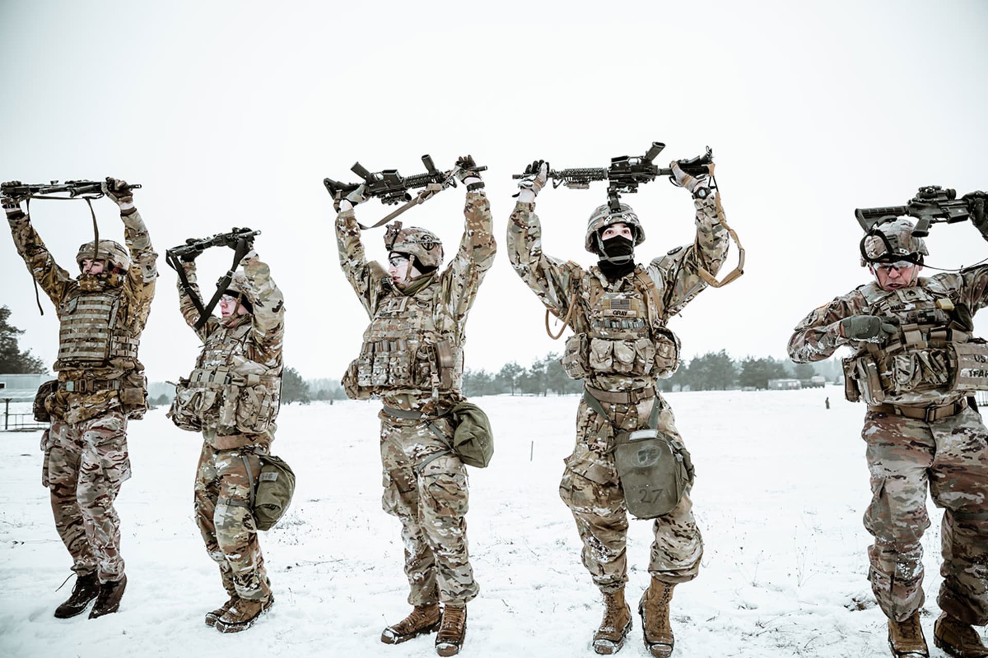 výcvik vojáků NATO foto us-army