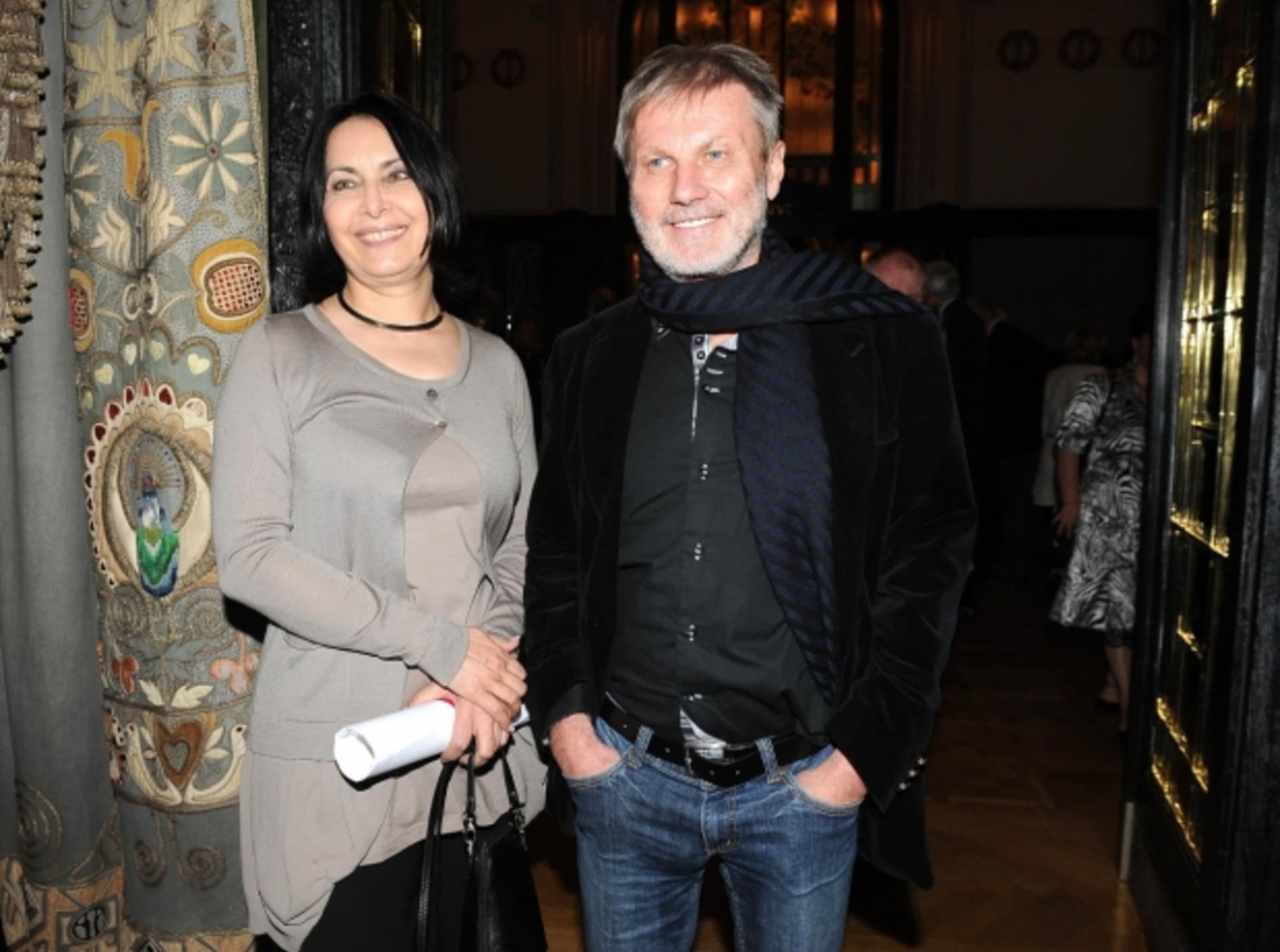 Zdeněk Merta s manželkou zpěvačkou Zorou Jandovou