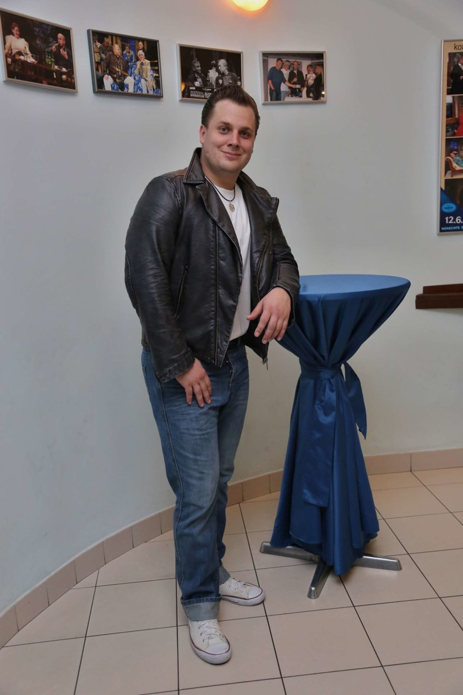 Tomáš Savka má v civilu nejraději džíny, tričko a koženou bundu
