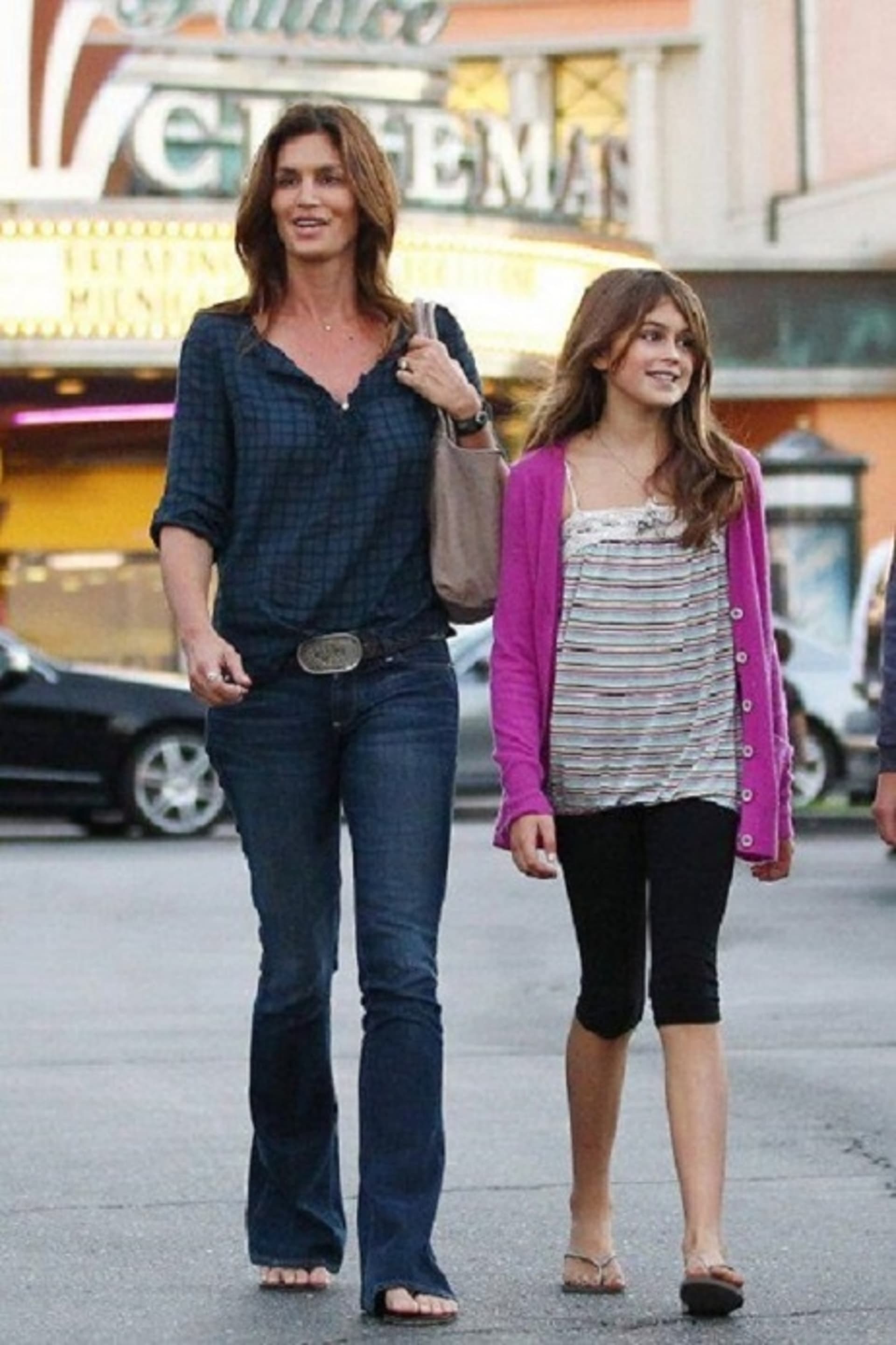Cindy Crawford a její jedenáctiletá dcera Kaia