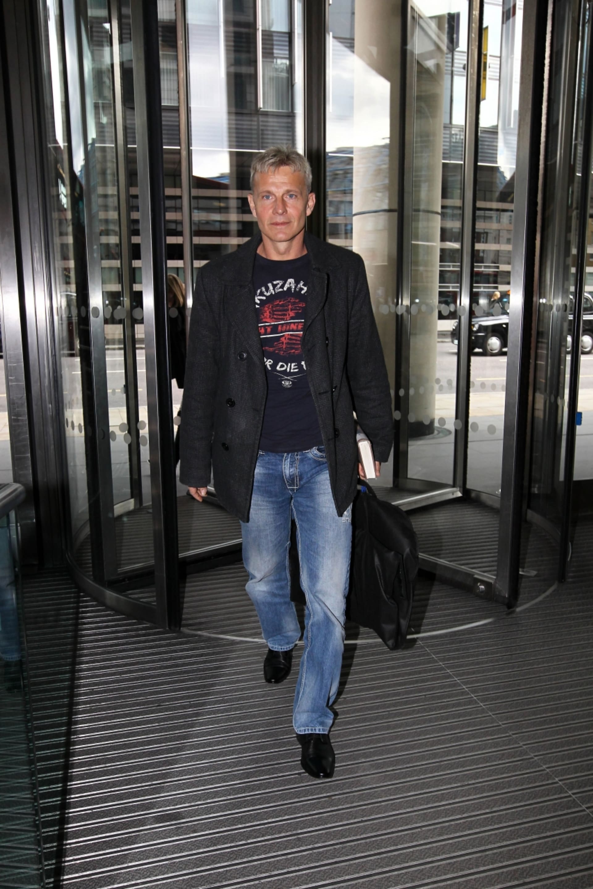 Martin Maxa se minulý týden zúčastnil přehlídky módní značky F&F v Londýně