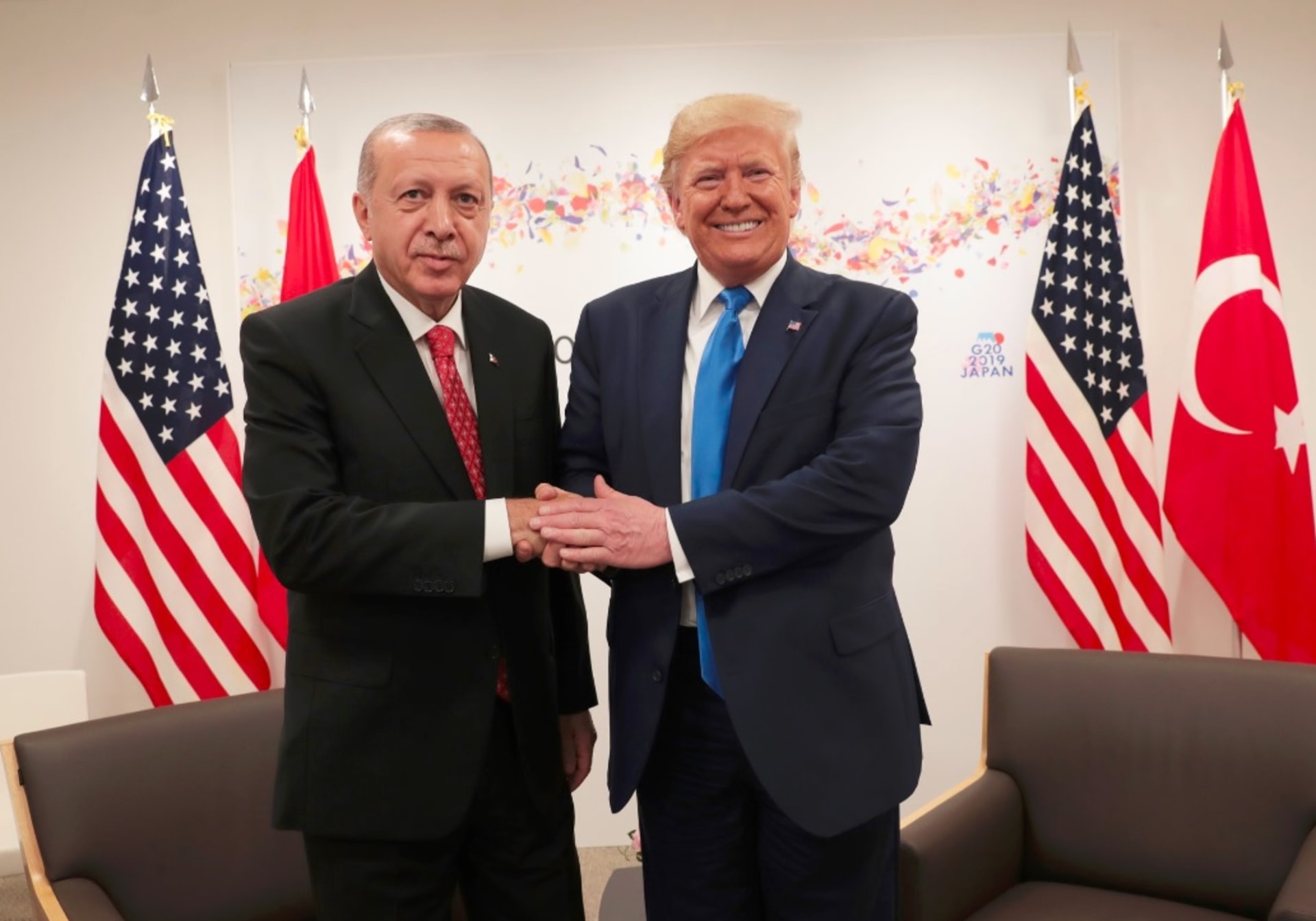 Recep Tayyip Erdoğan a Donald Trump