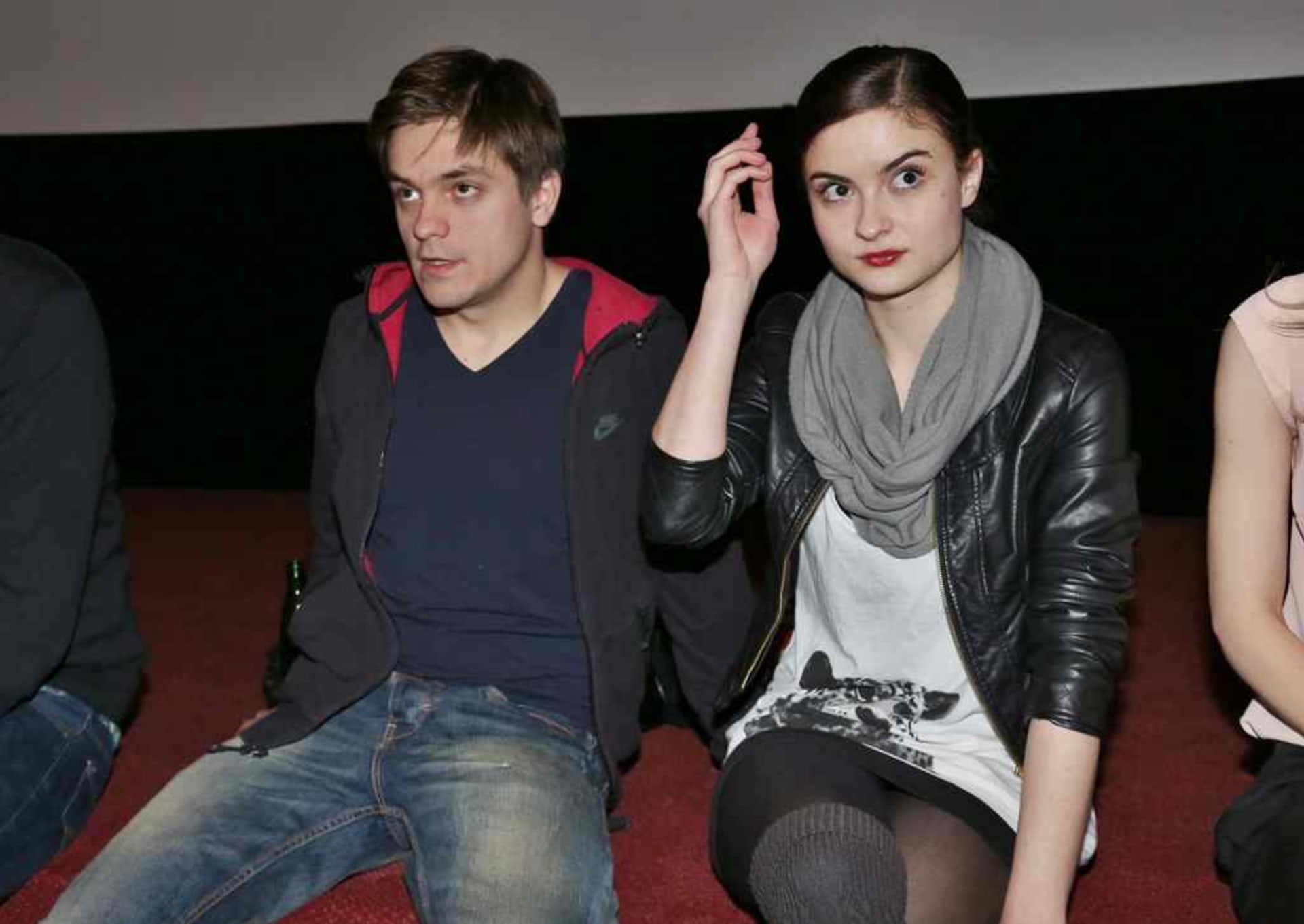 Jiří Mádl s přítelkní Evou Josífkovou