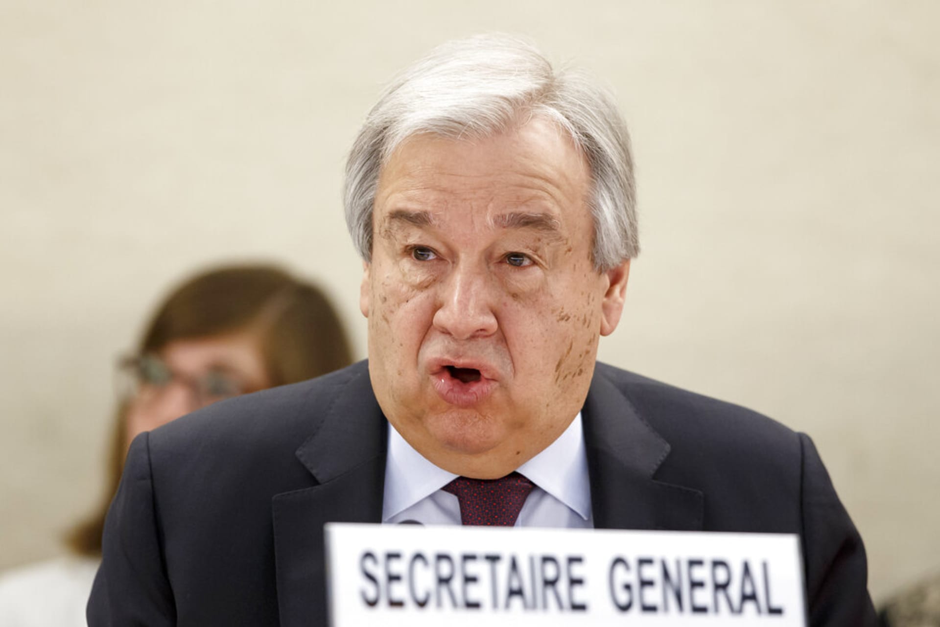 Generální tajemník OSN Antonio Guterres