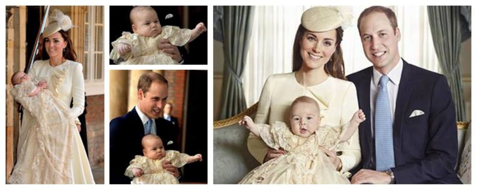 Oficielní fotografie hrdých rodičů Kate Middleton a prince Wiliama