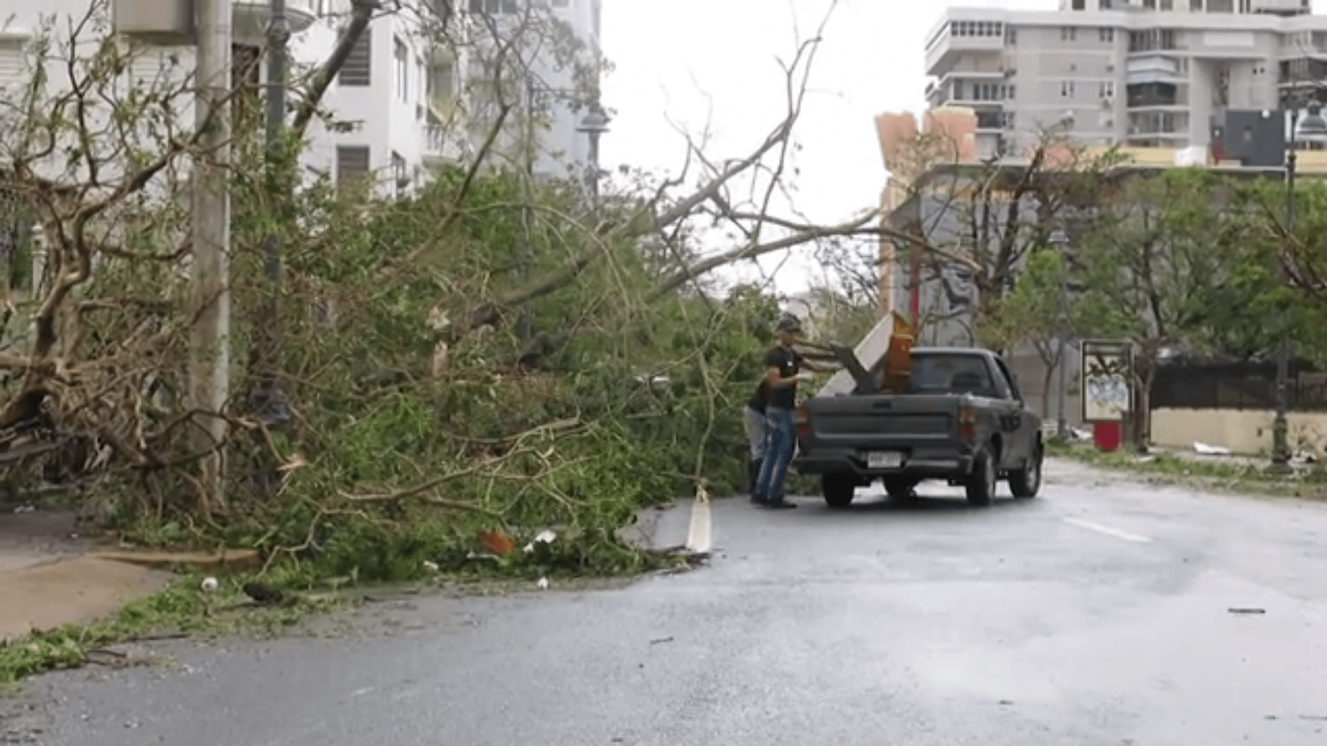 Hurikán Maria zanechal na Portoriku značné škody