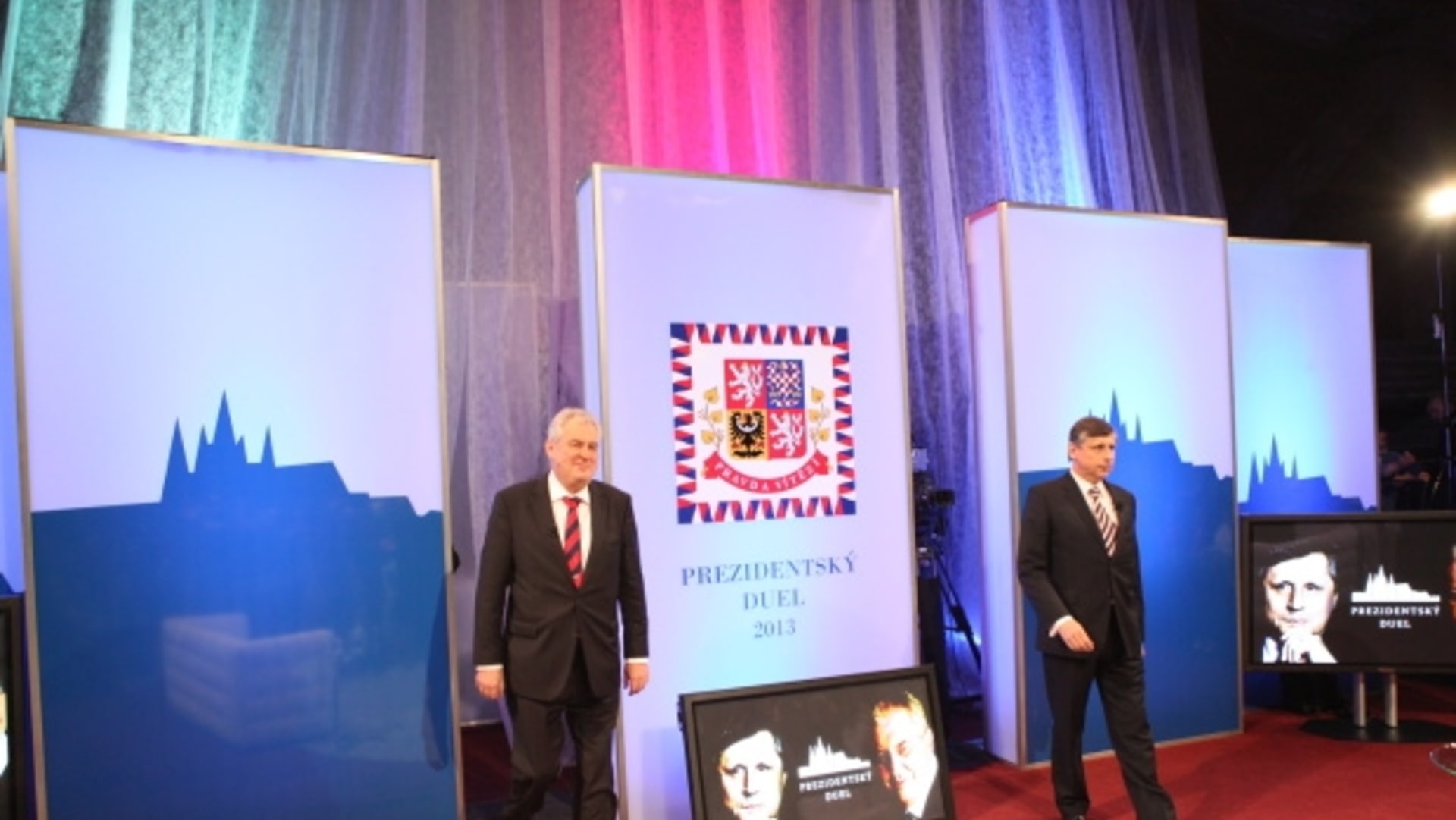 Prezidentský duel - Miloš Zeman a Jan Fisher - Obrázek 5