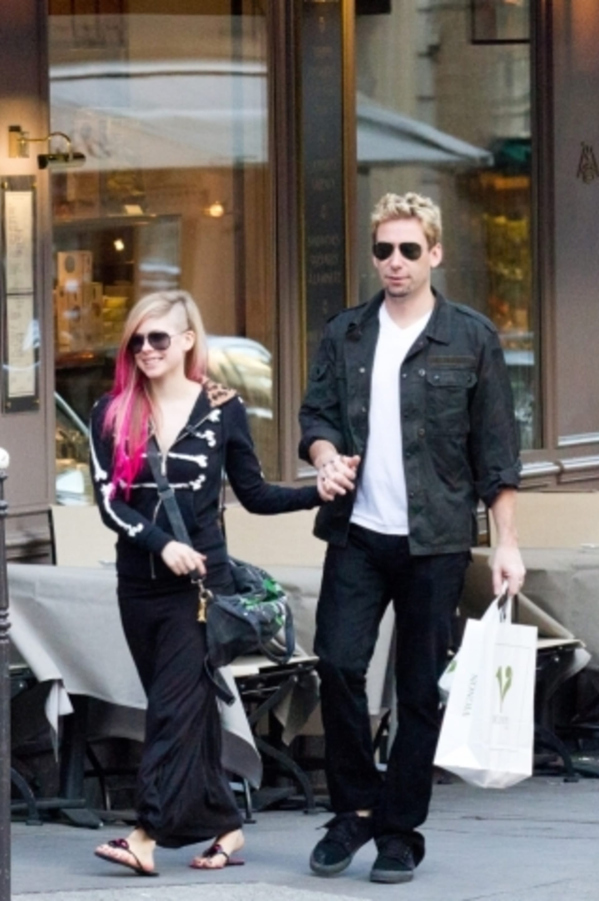 Zamilovaný pár Avril Lavigne a Chad Kroeger