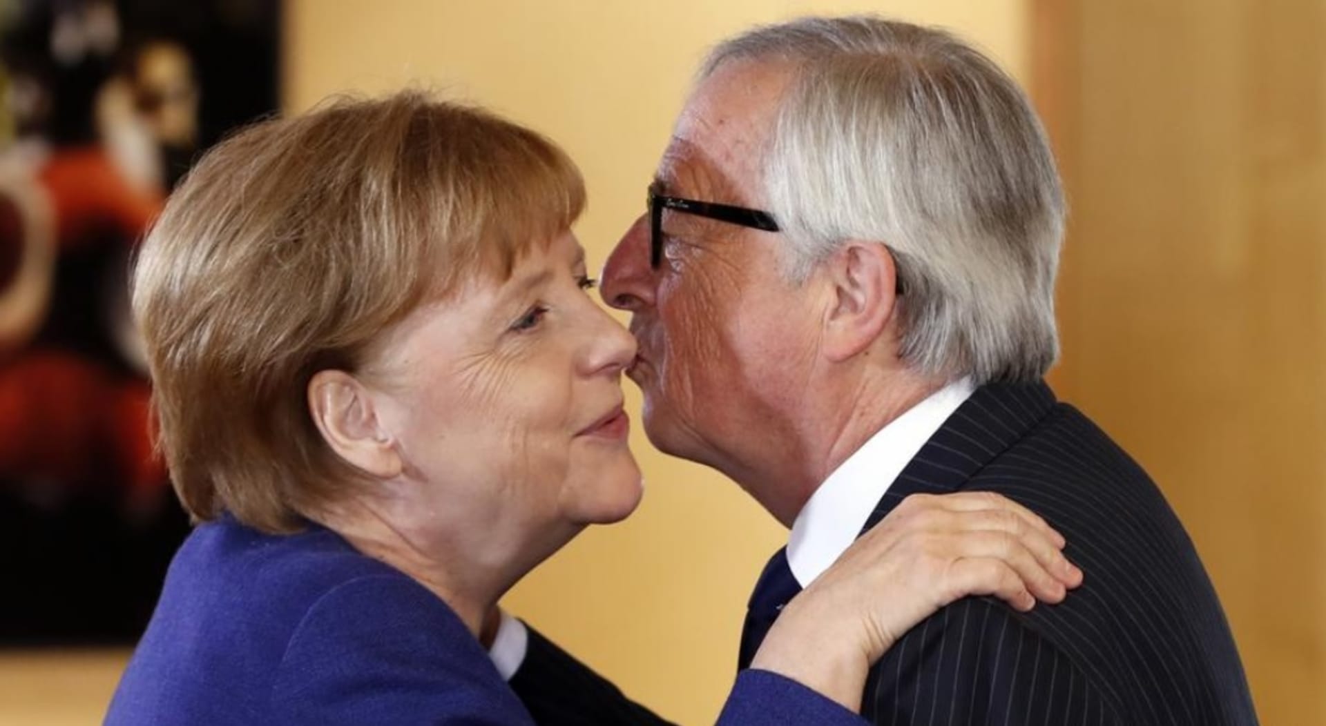Angela Merkelová a Jean-Claude Juncker