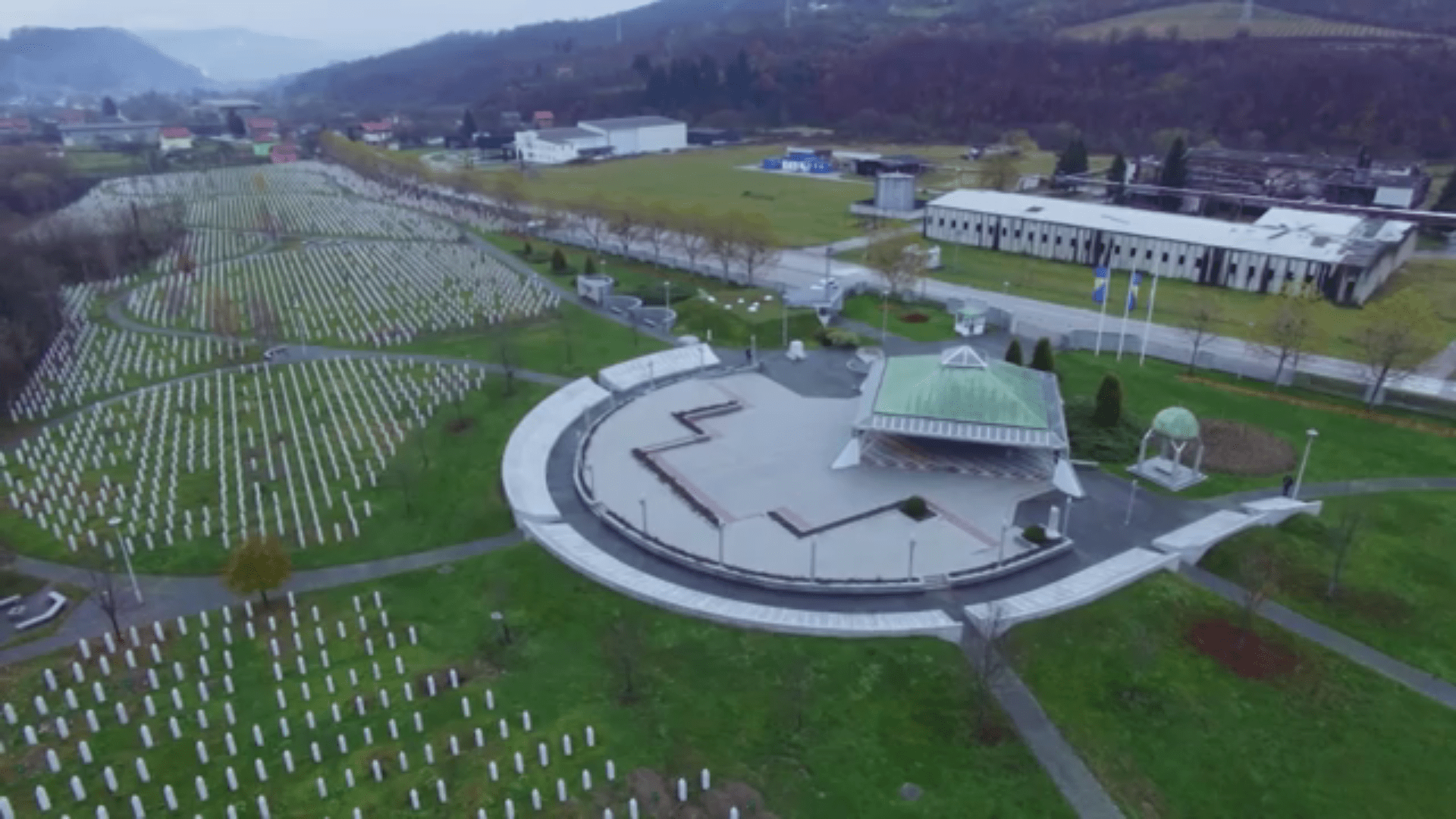 Památník obětí ze Srebrenice