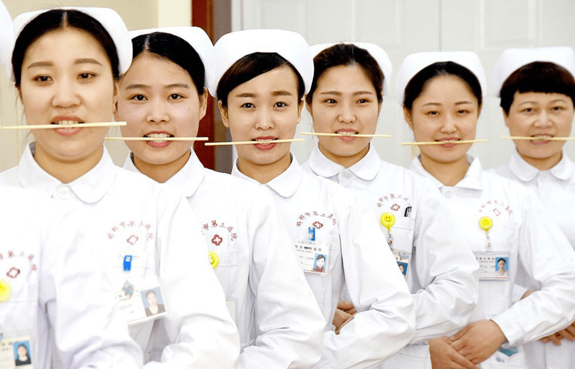 Nacvičování úsměvů v Číně
