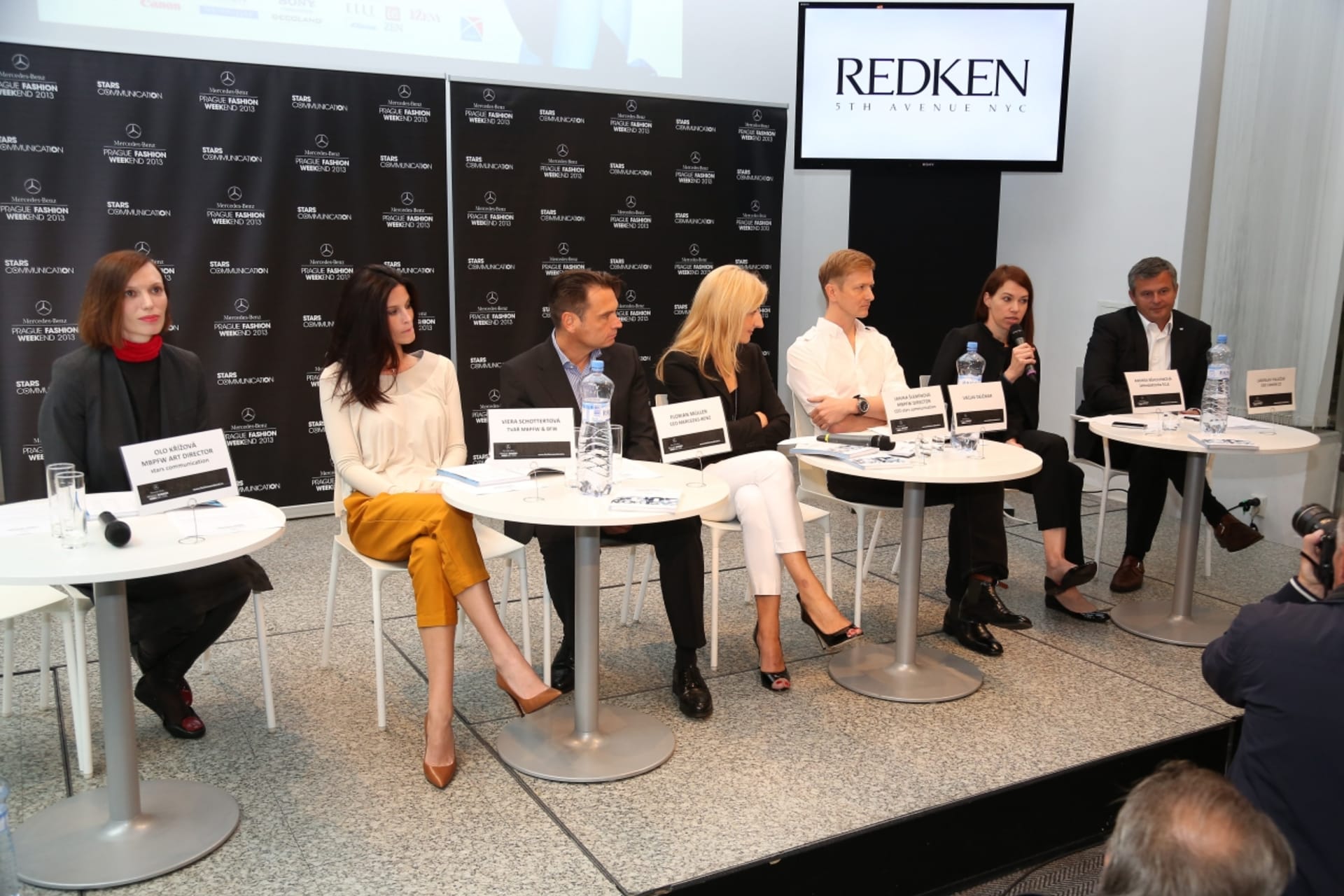 Tisková konference k akci Mercedes-Benz Prague Fashion Weekend