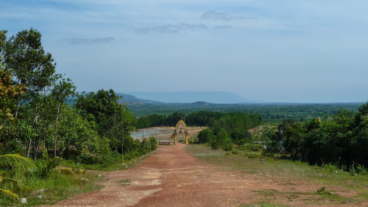 Po cestě k národnímu parku Ream, Kambodža