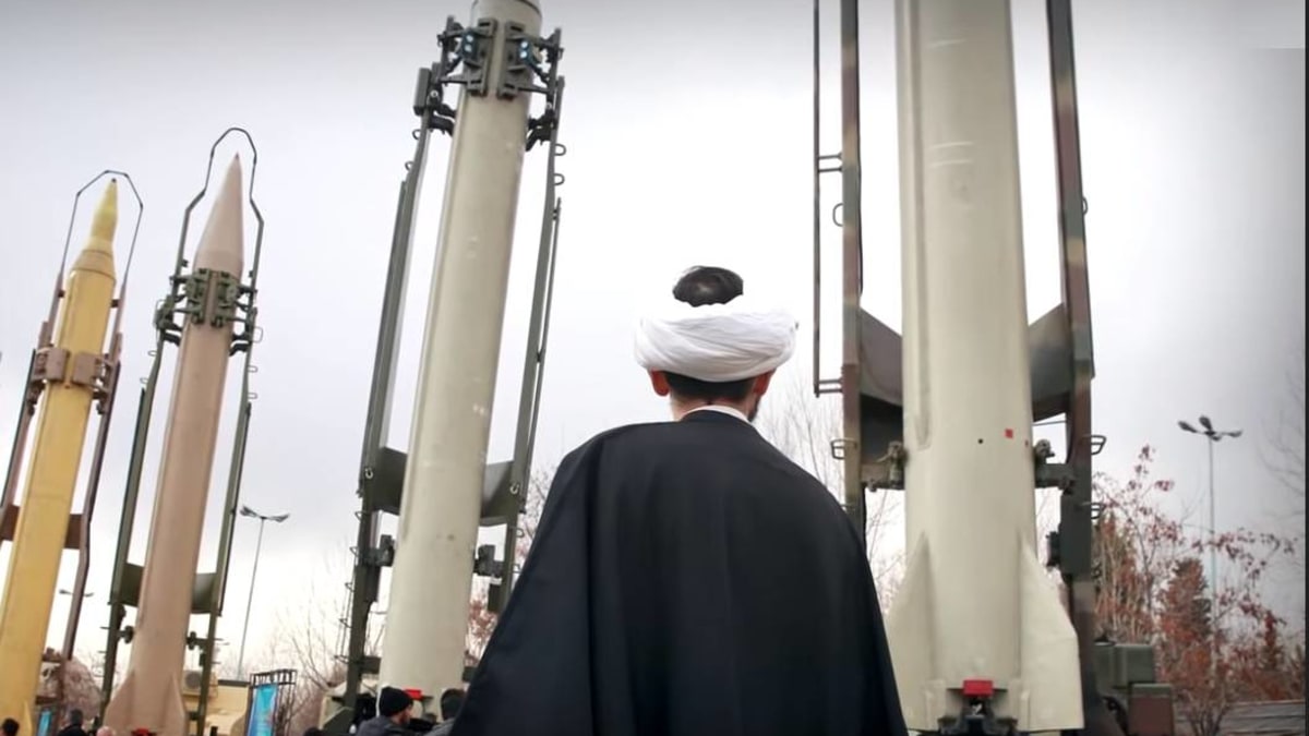 íránský raketový program - ilustrace