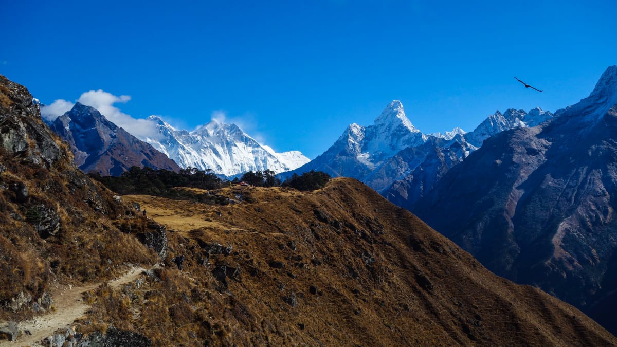 Výhledy na Ama Dablam, Nepál